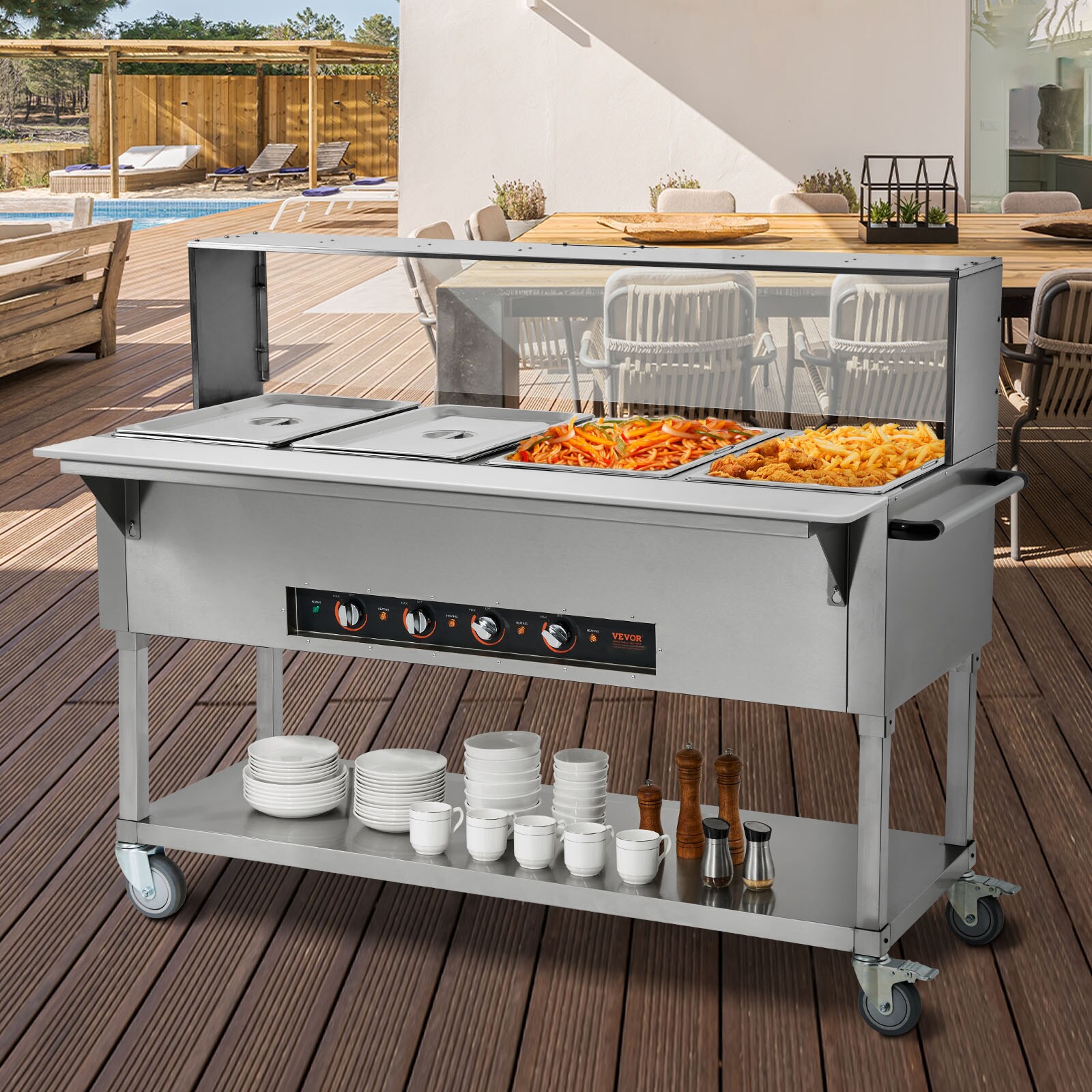 VEVOR CJRT5G3750W000001V4 Buffet-Servers - View #2