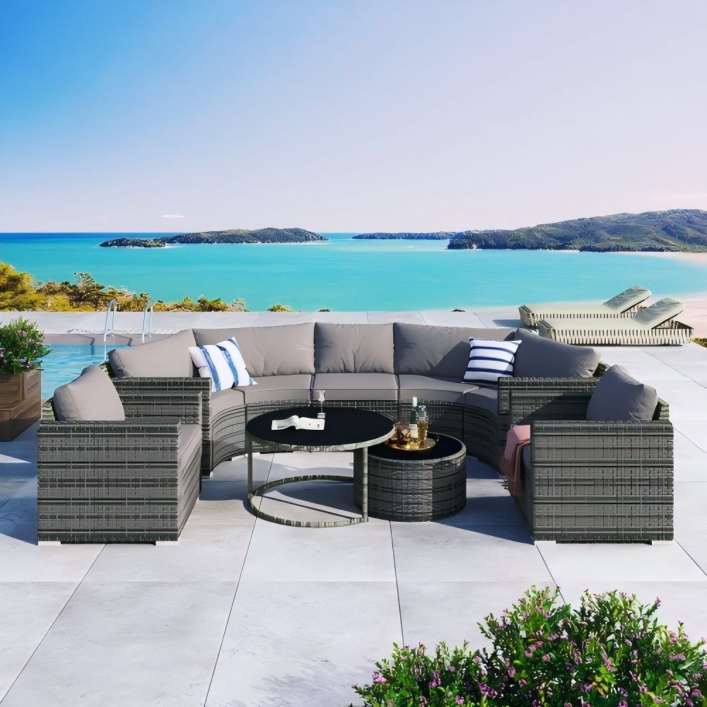 Clihome CNBL-04PWRD Patio-Conversation-Sets - View #2