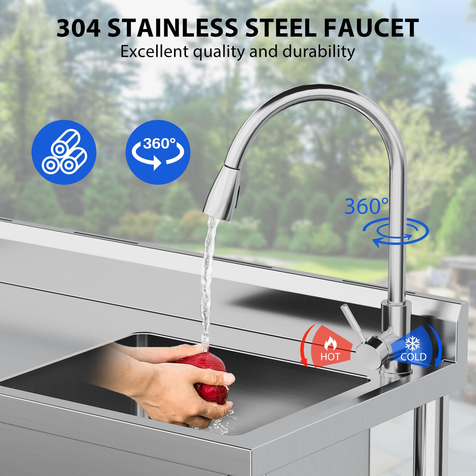 Qeetex JXNAG-PHO-12KK3AMT Kitchen-Sinks - View #6