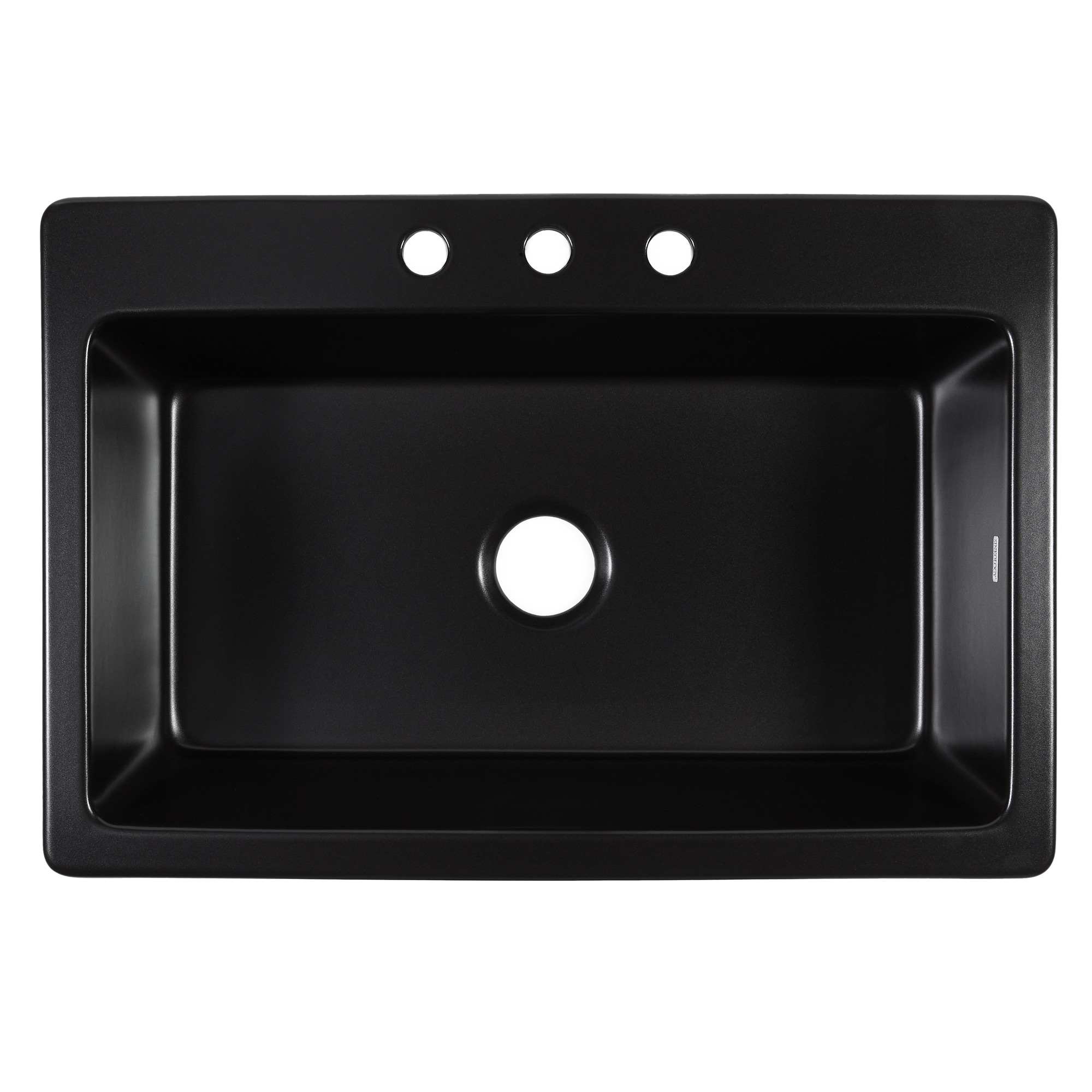 SINKOLOGY SK411-33FC-MB-3-PF2 Kitchen-Sinks - View #3