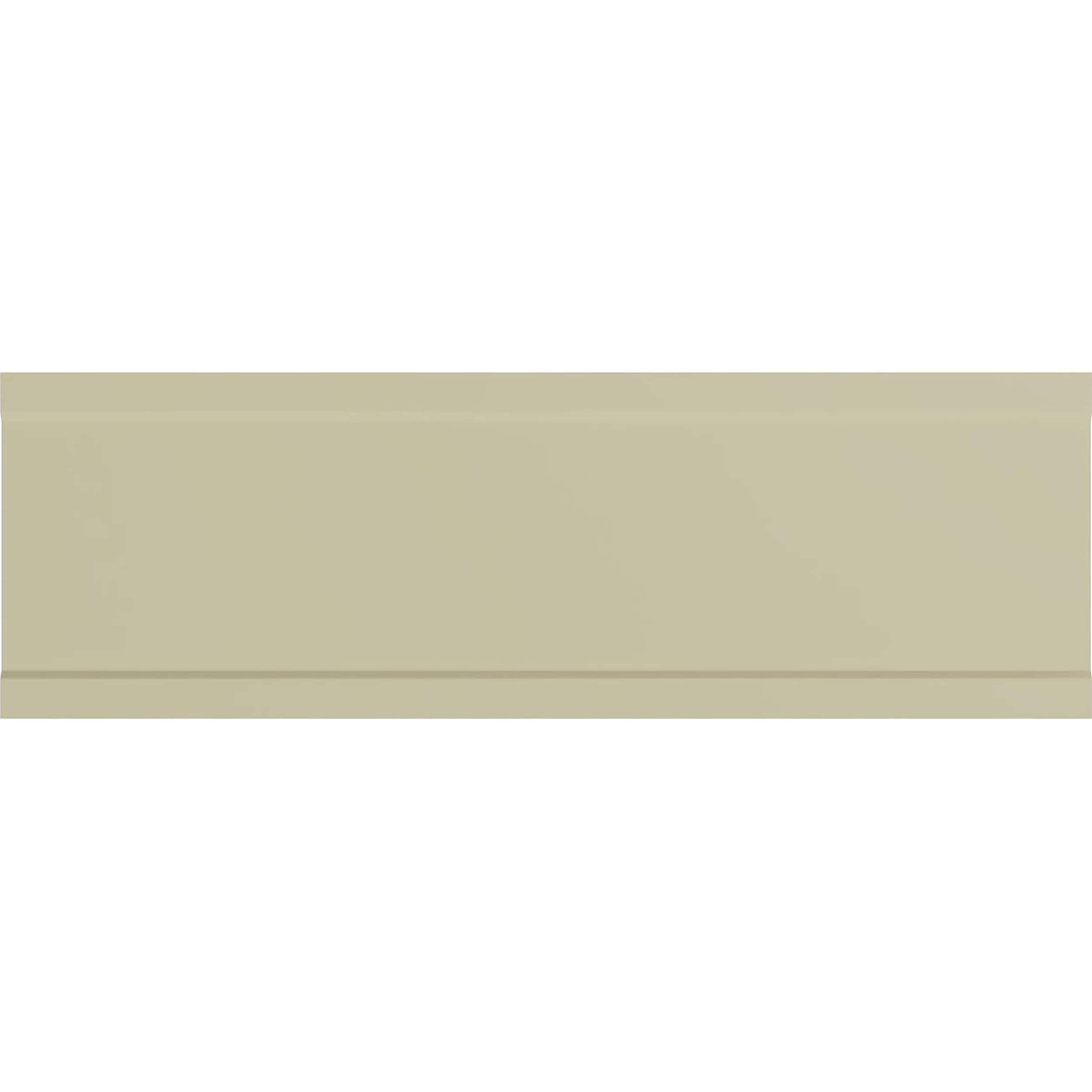 Primed White Polyurethane Leaf and Dart Crown Moulding Set