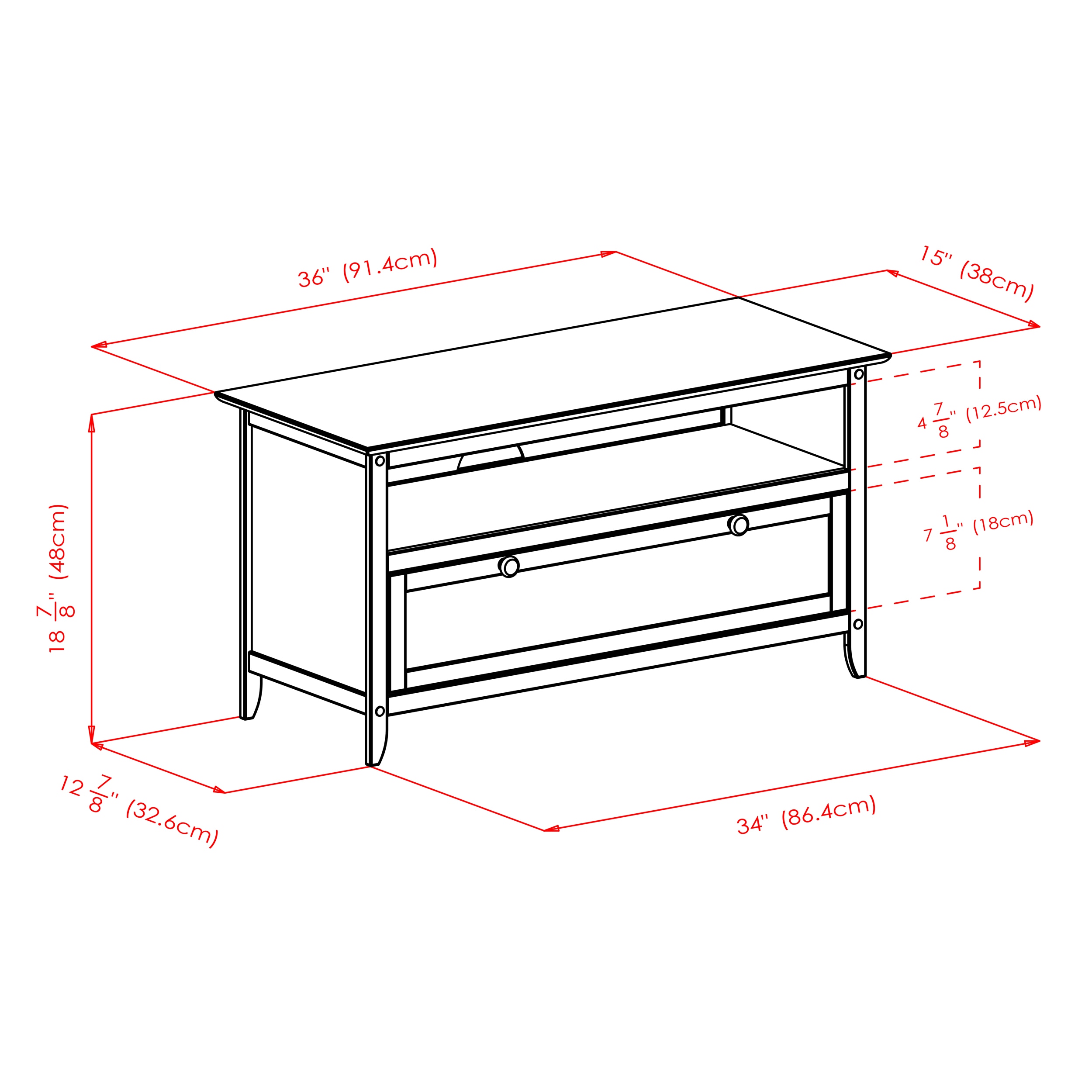 Winsome Wood 92136 Tv-Stands - View #4