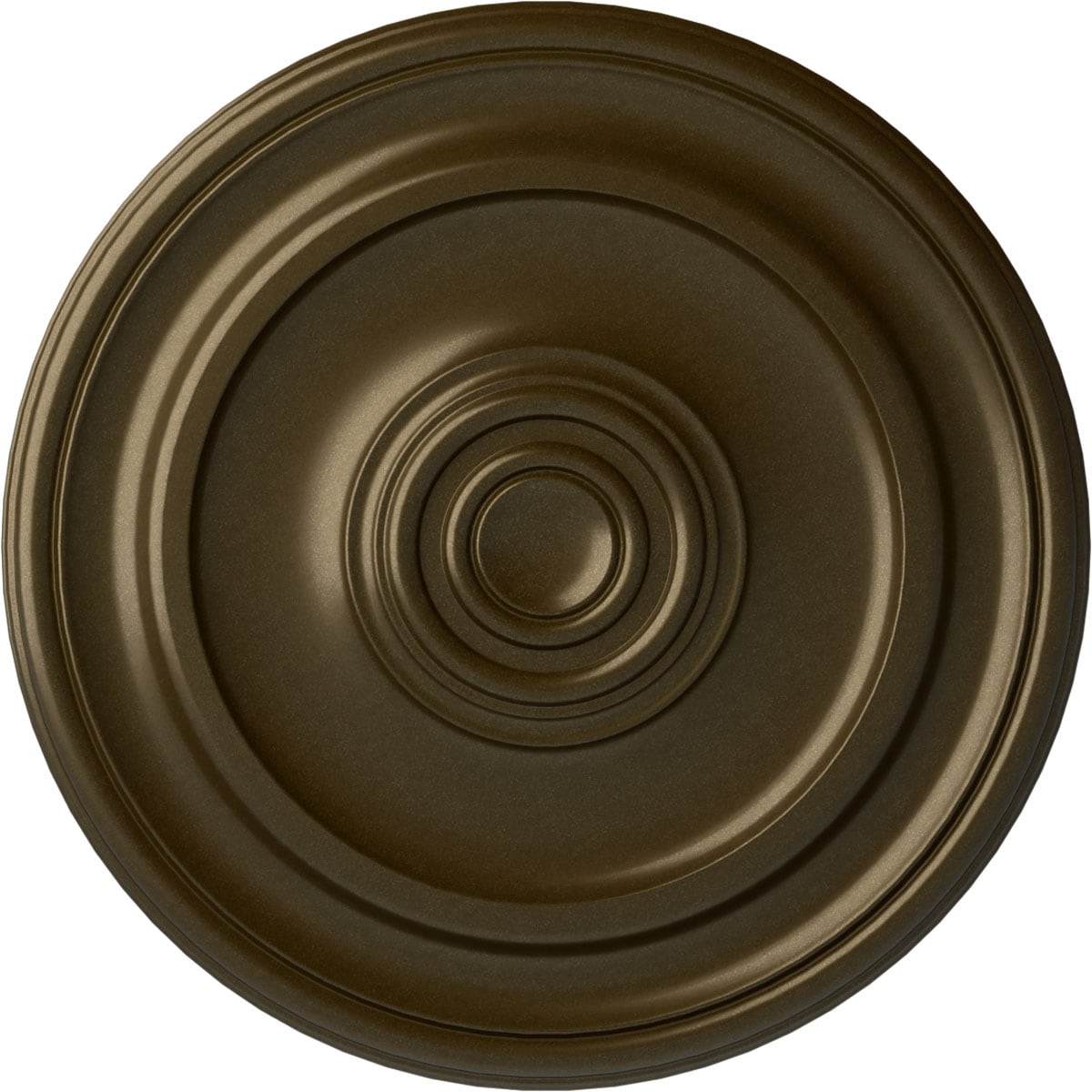 Ekena Millwork CM20KPBRS Kepler Traditional 19.75-in W x 19.75-in L Brass Polyurethane Ceiling Medallion