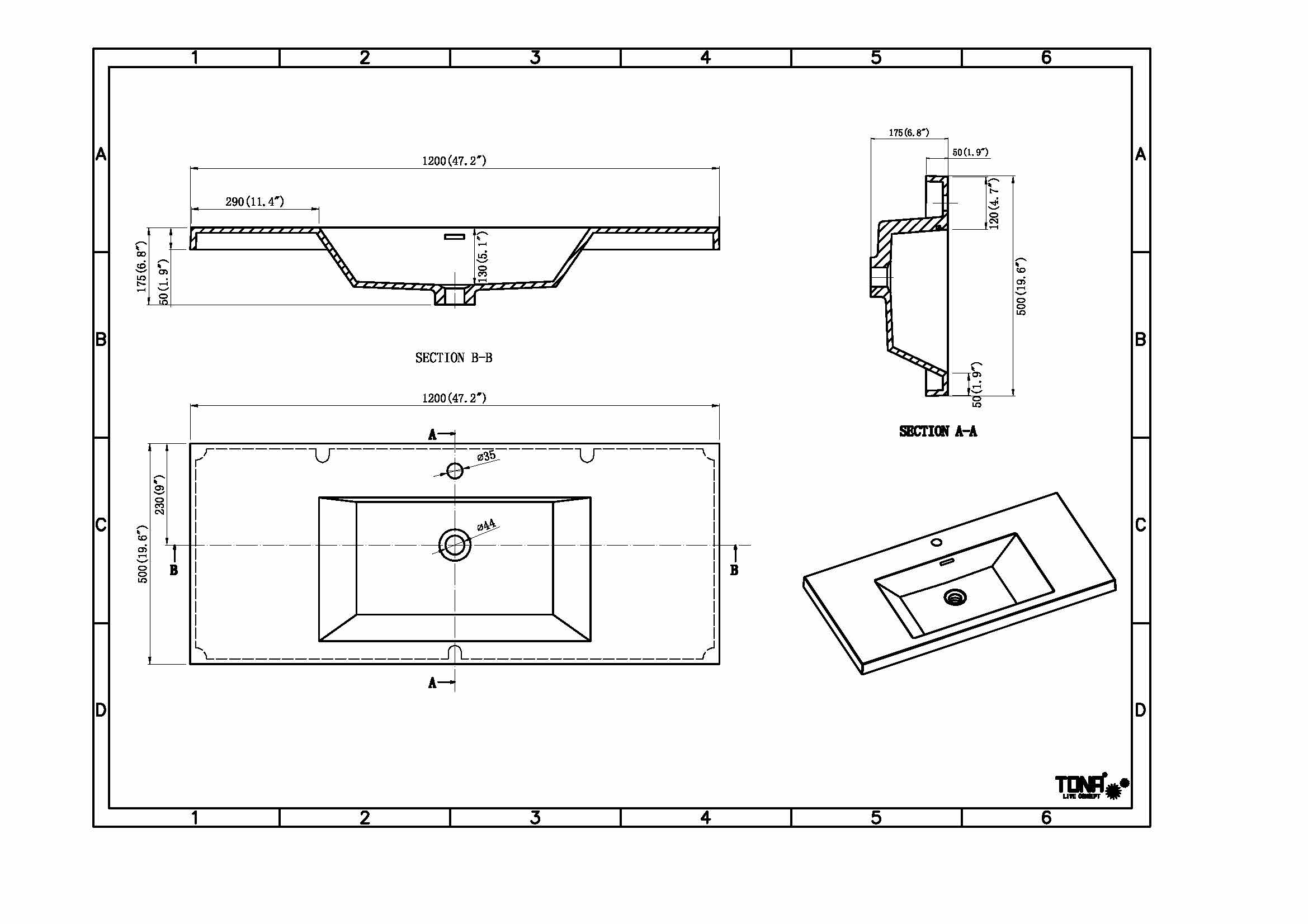 Moreno Bath MOM848S-MB Bath-Vanity-Combo - View #7
