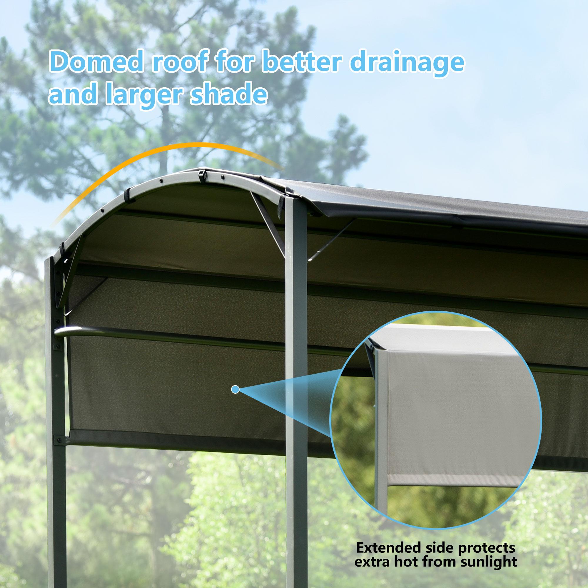 Bayfeve BFTP-542AAE Wood-Resin-Gazebos - View #3