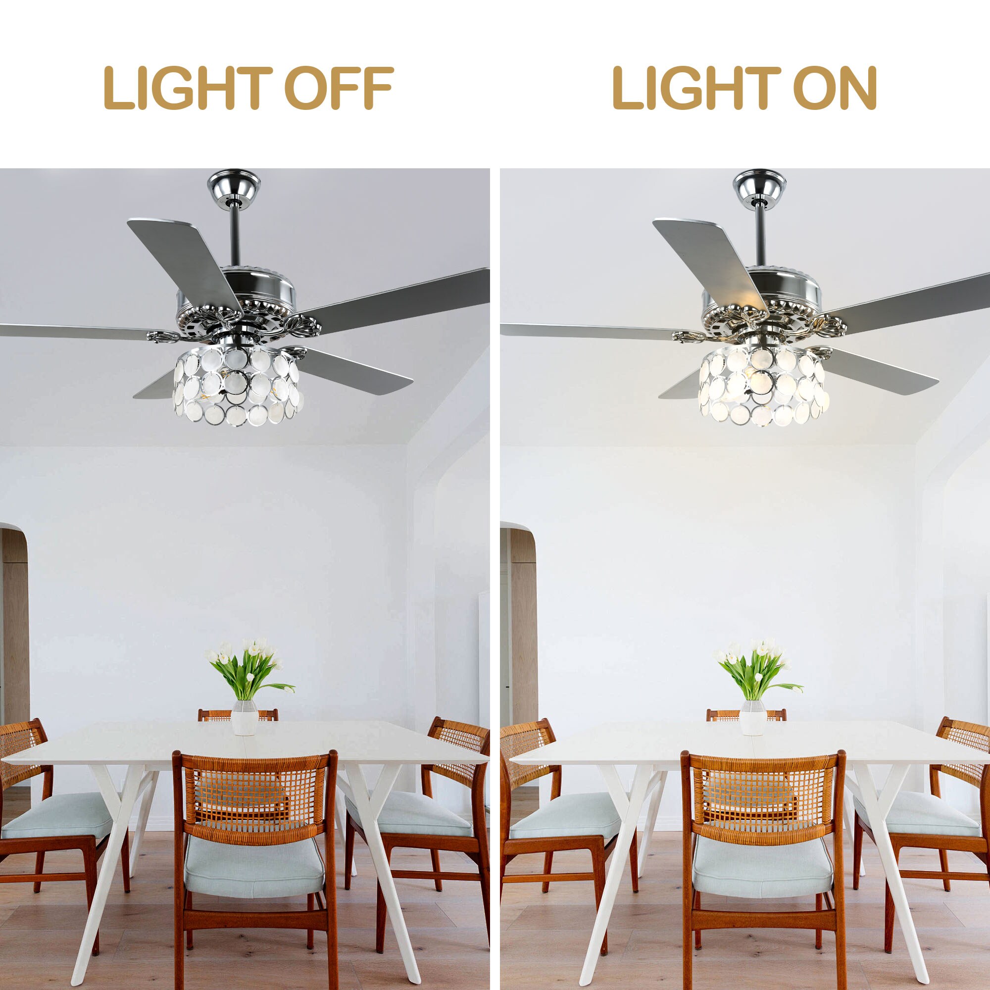 Oaks Decor DC5216OKEL Ceiling-Fans - View #5
