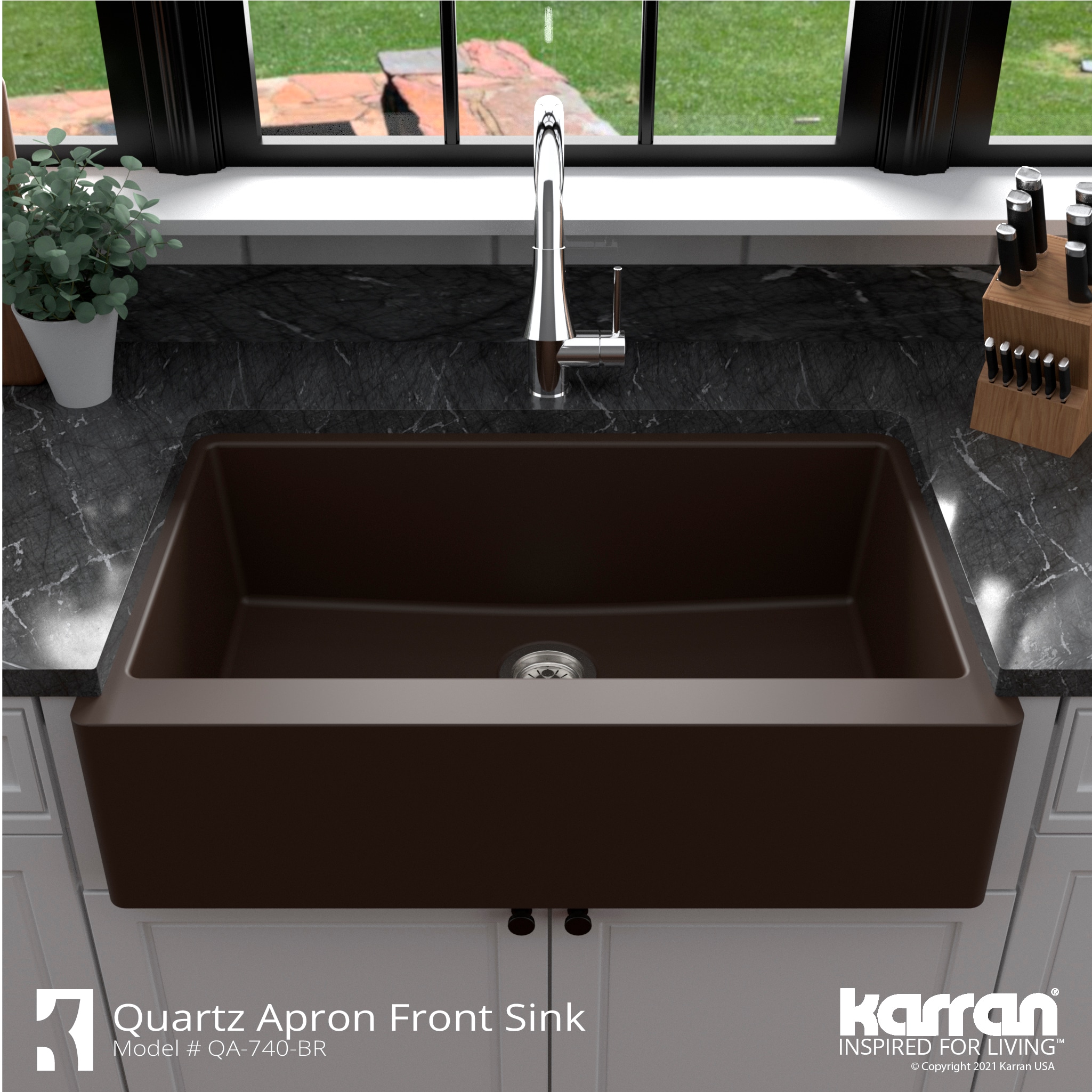 Karran QA-740-BR Kitchen-Sinks - View #5