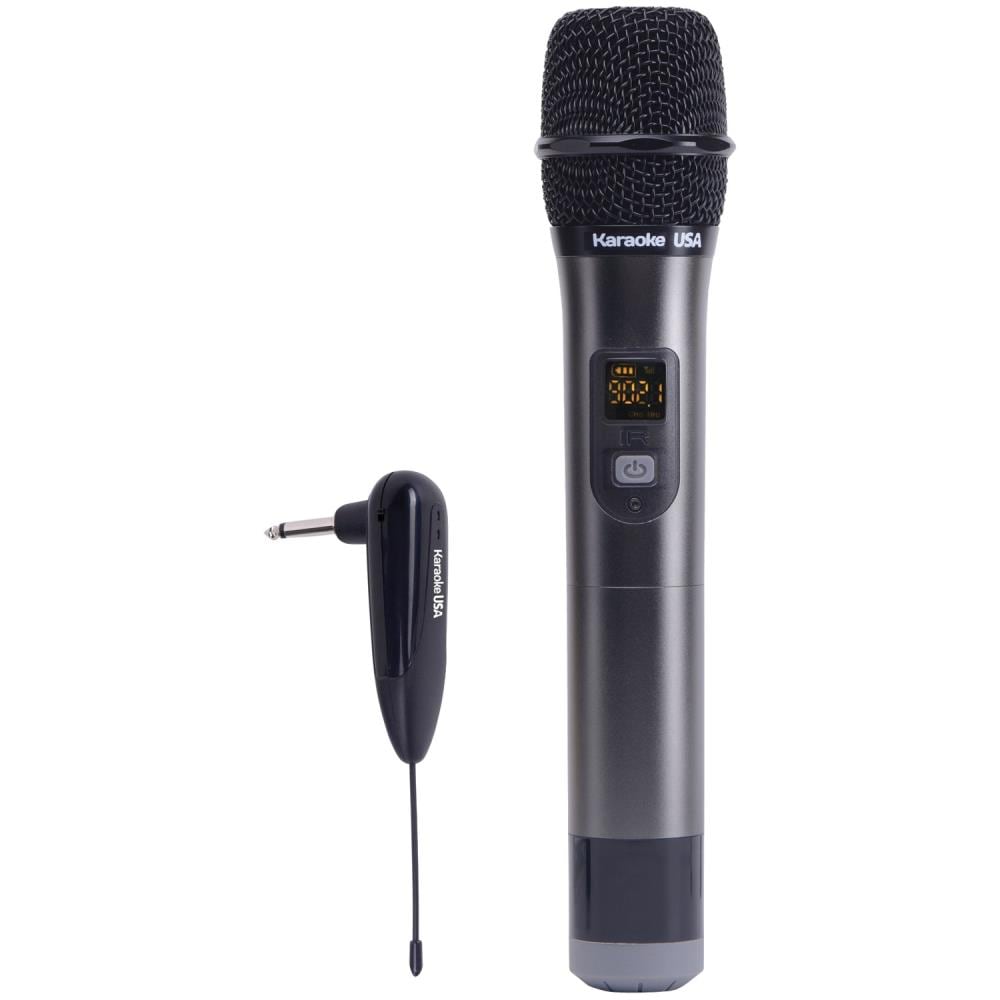 Karaoke USA Professional WM900 900 MHz UHF Wireless Microphone for sale online 