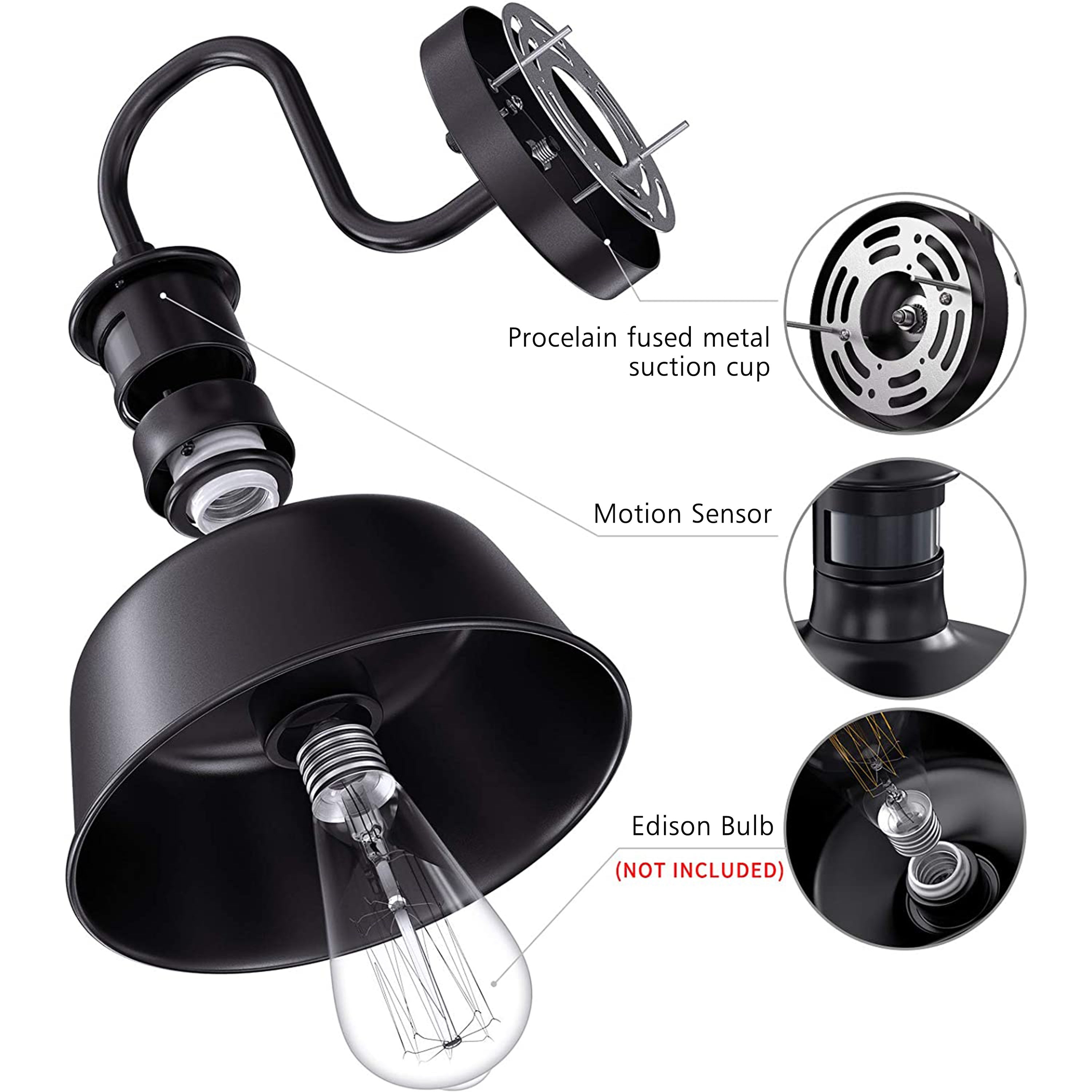 C Cattleya CA2313-2W Outdoor-Wall-Lighting - View #4