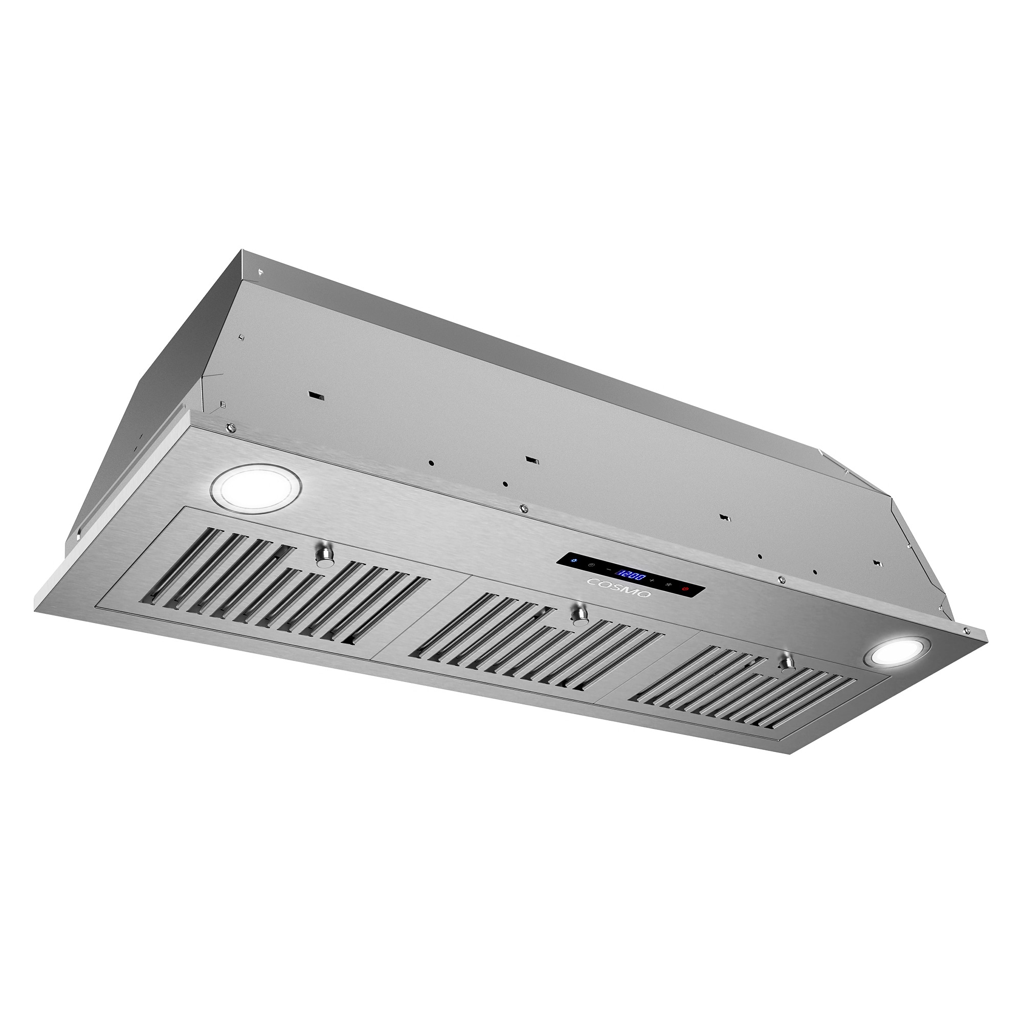 Cosmo 36" Stainless Steel Insert Range Hood with LED Lights