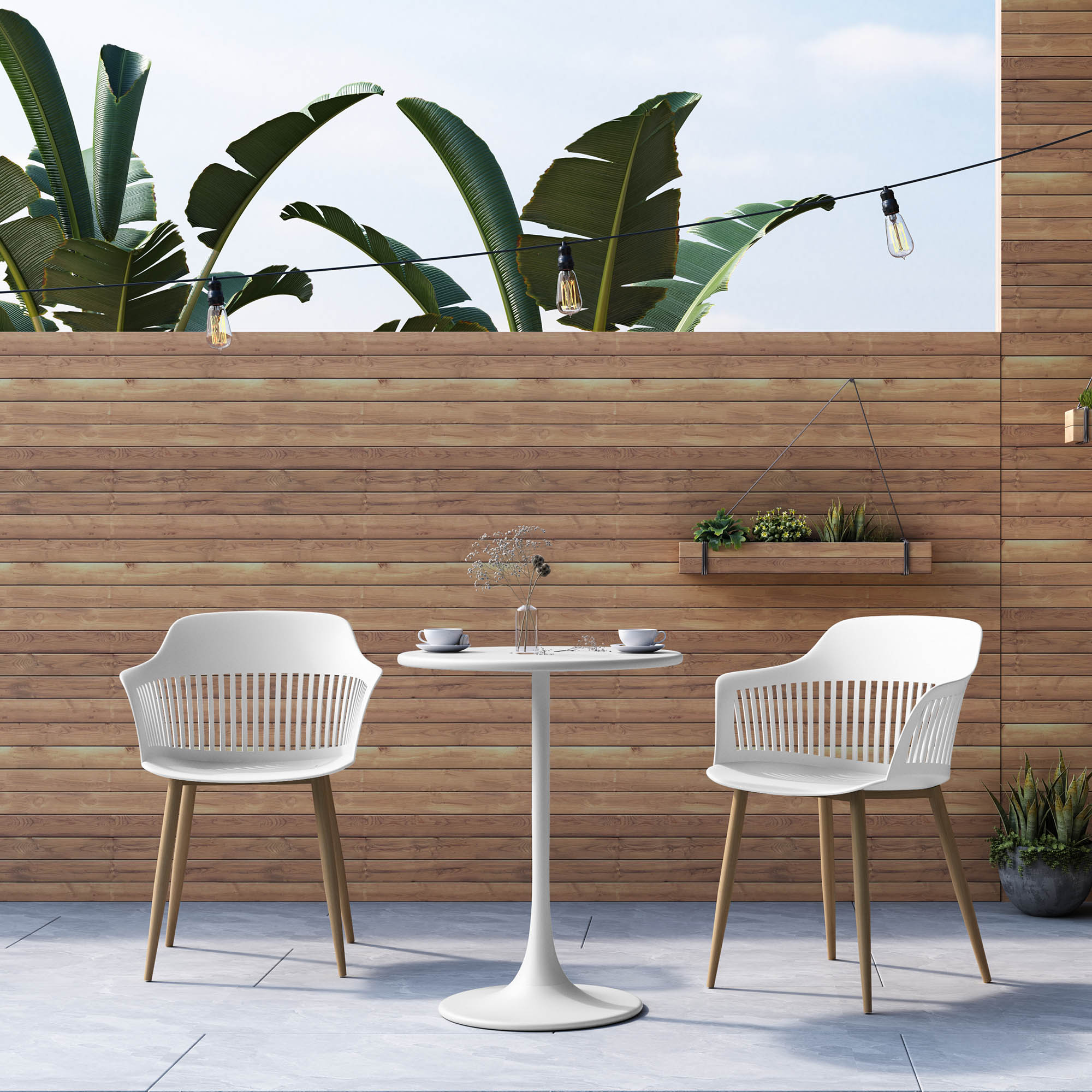 Jamesdar JTAB220-WH Dining-Tables - View #5