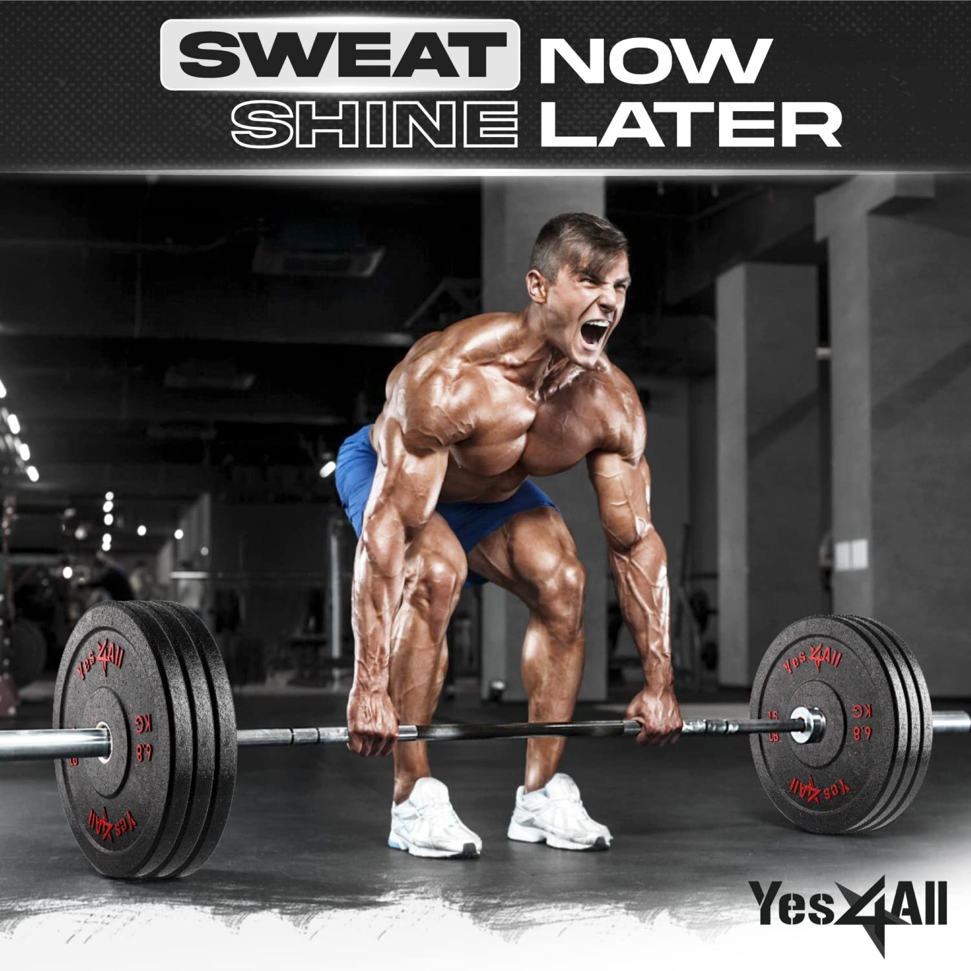 Yes4All JZ3P Barbells-Weight-Bars-Plates - View #6