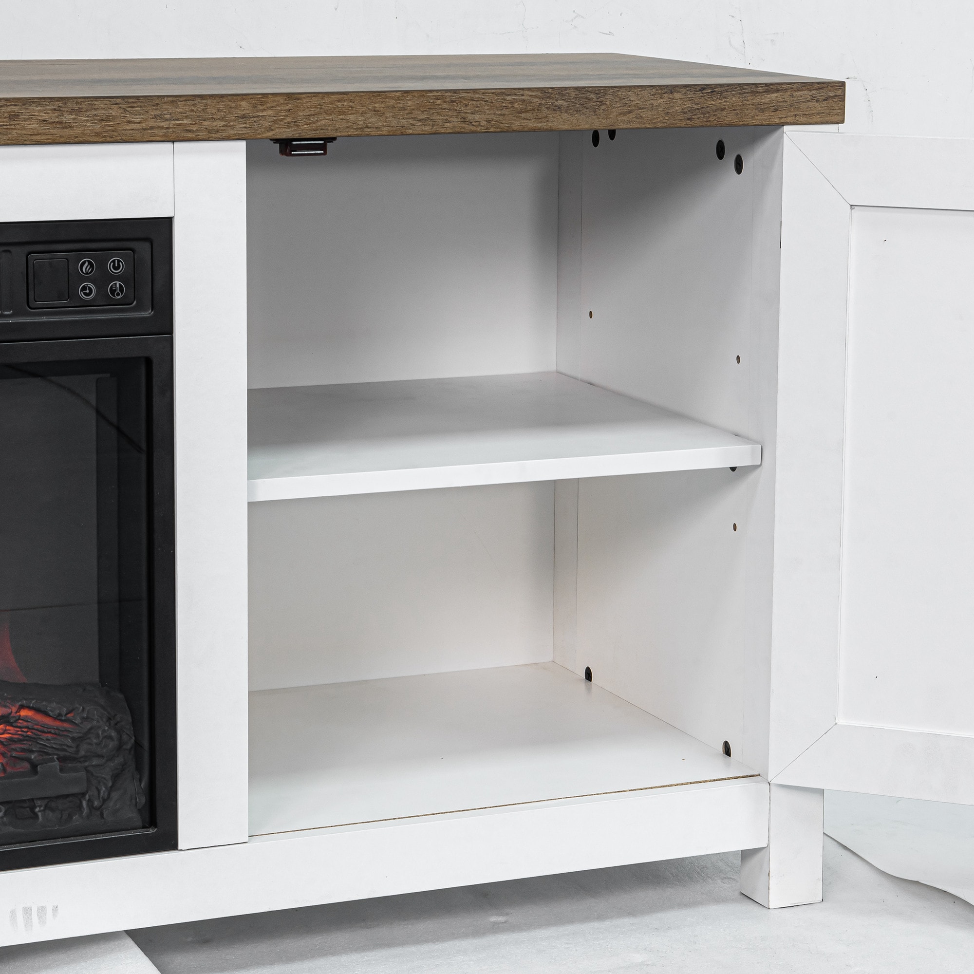 IHOMEadore BBJ01065-58-WHTDOK Electric-Fireplaces - View #8