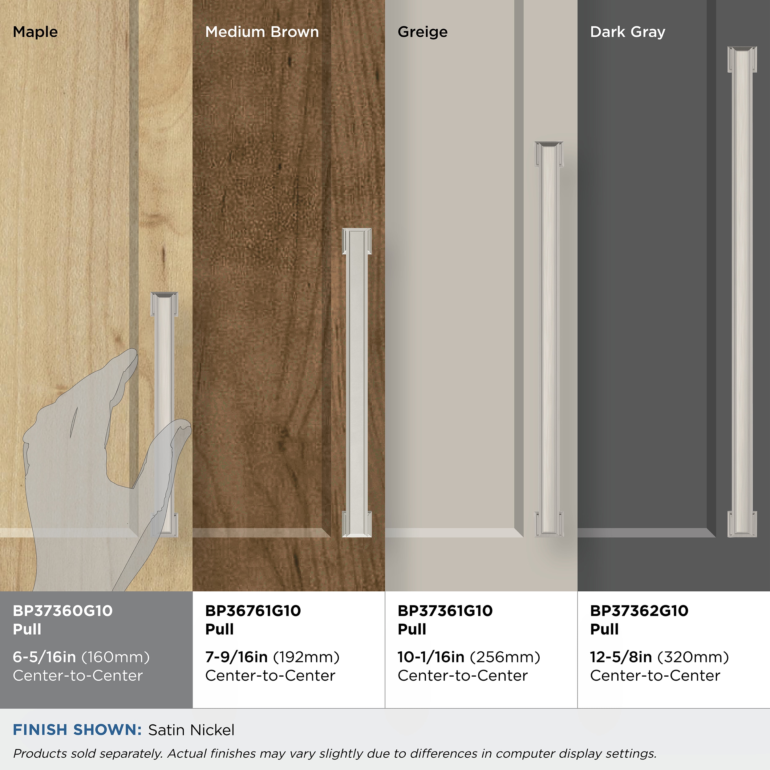 Amerock BP37360G10 Cabinet-Pulls - View #3