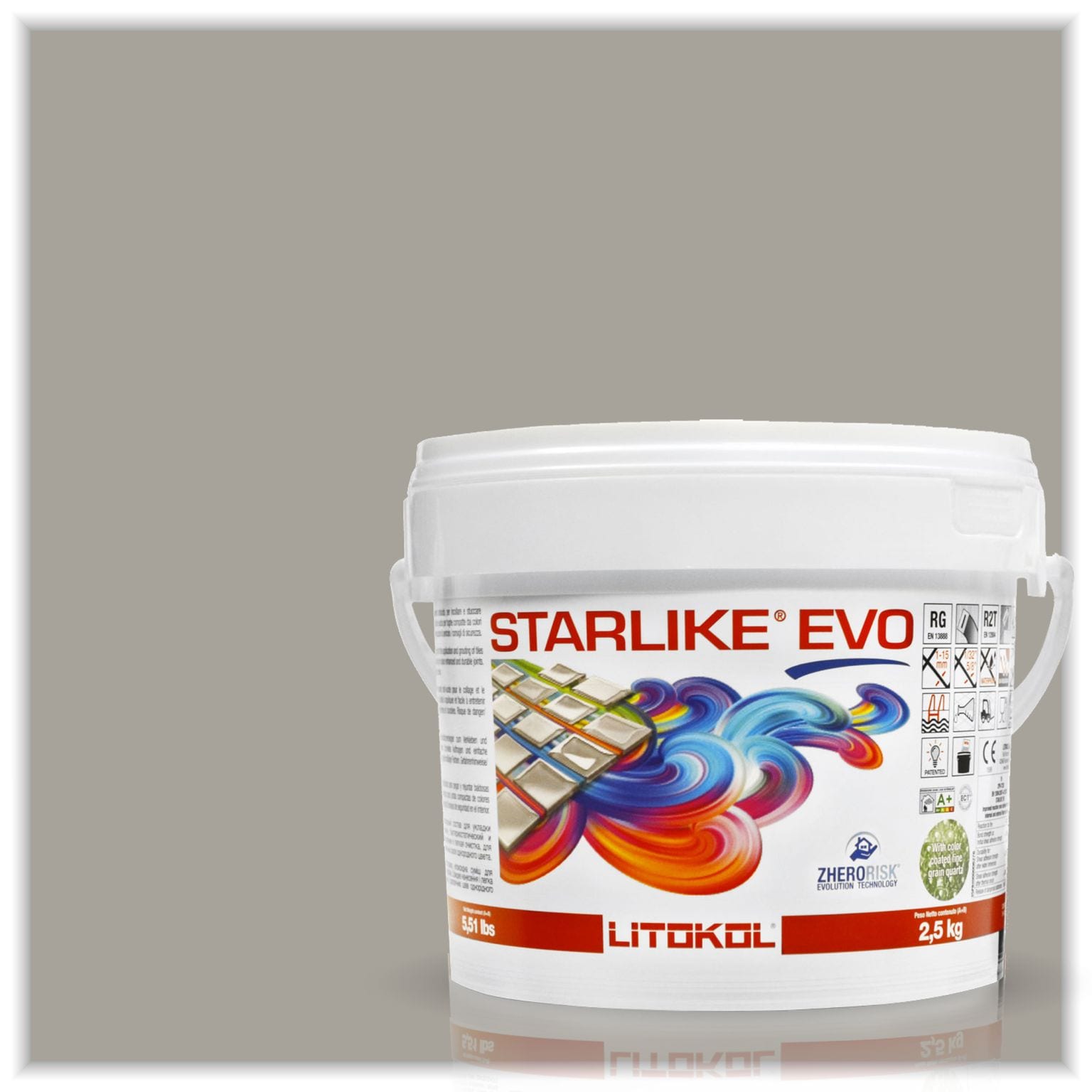 The Tile Doctor 120 2.5KG-5.5LB Classic Collection Starlike EVO Grigio Piombo 120 Epoxy Grout (5.5-lb)