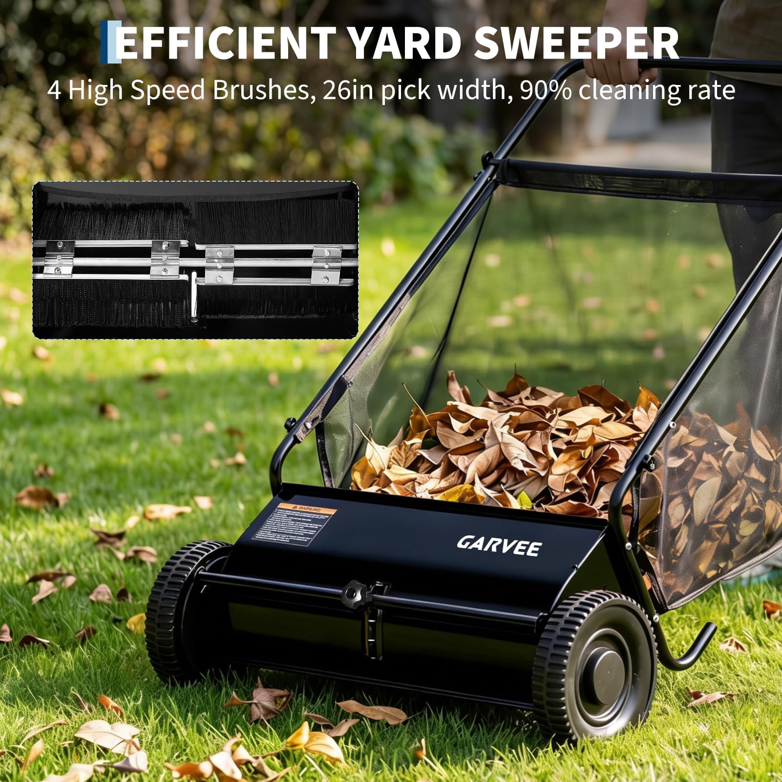 Garvee LYUTRPPG-34V3AWCX lawnsweeper - View #3