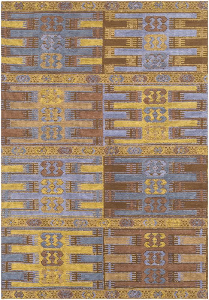 Surya SAJ1078-46 Sajal 4 X 6 (ft) Sky Blue/Yellow Indoor/Outdoor Area Rug