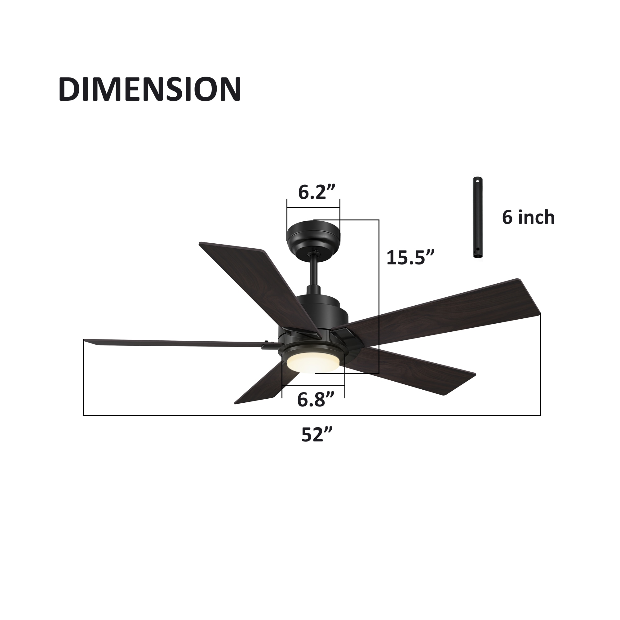 CARRO USA LS525J1-L11-B5-1 Ceiling-Fans - View #11