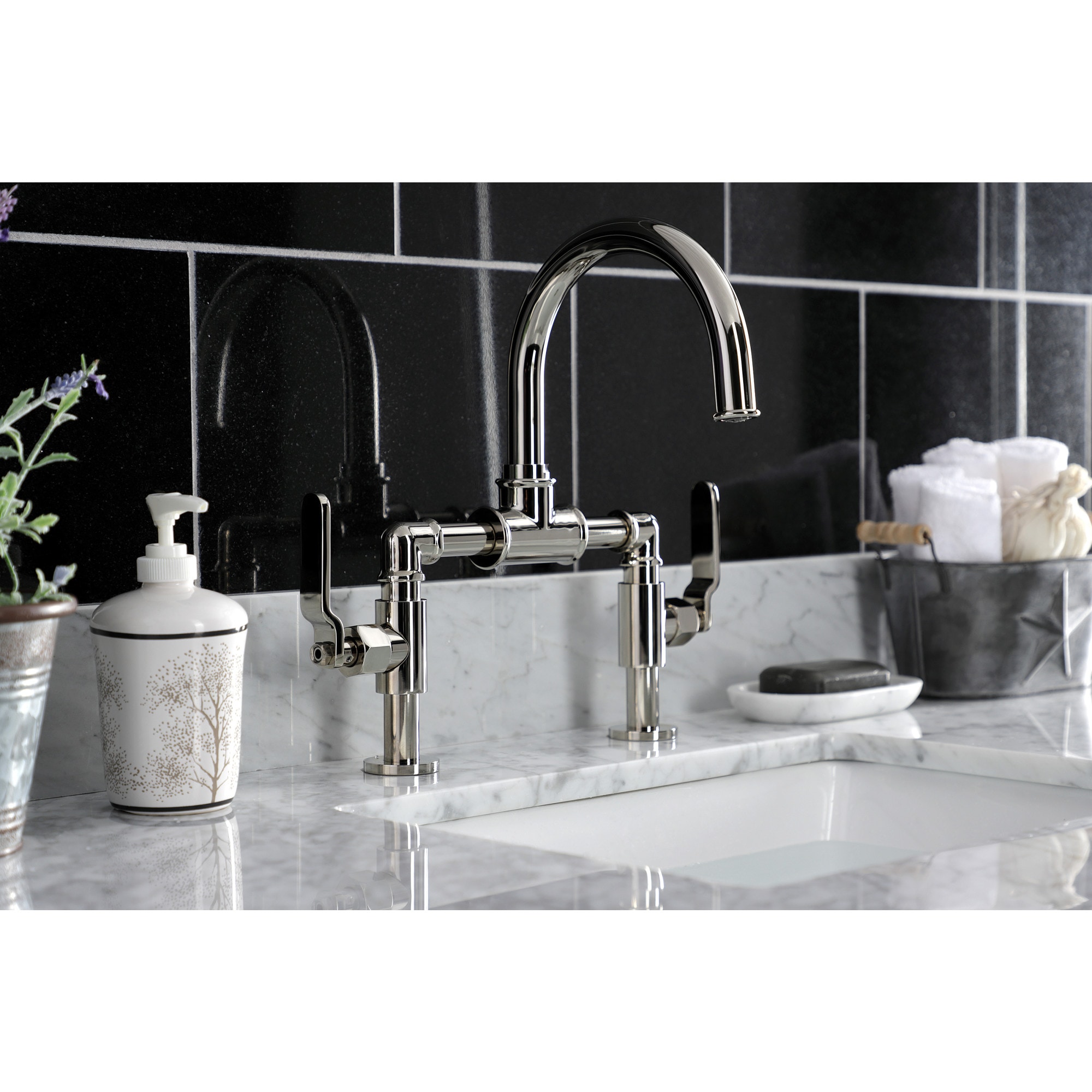 Kingston Brass WLKS2176KL Lavatory-Faucets - View #4