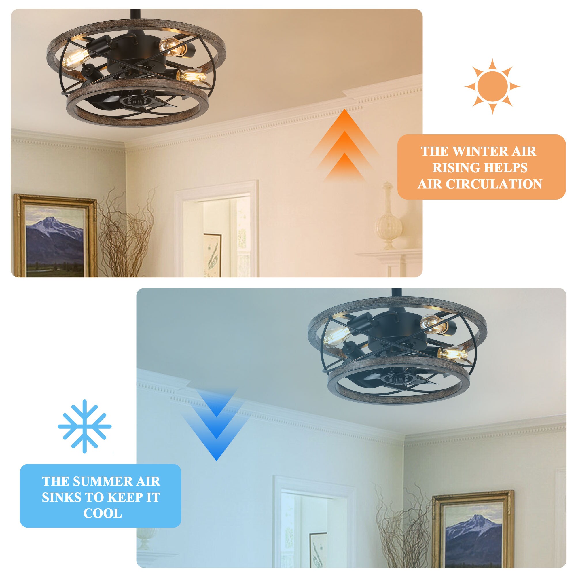 Bella Depot BDFSD1815 Ceiling-Fans - View #4