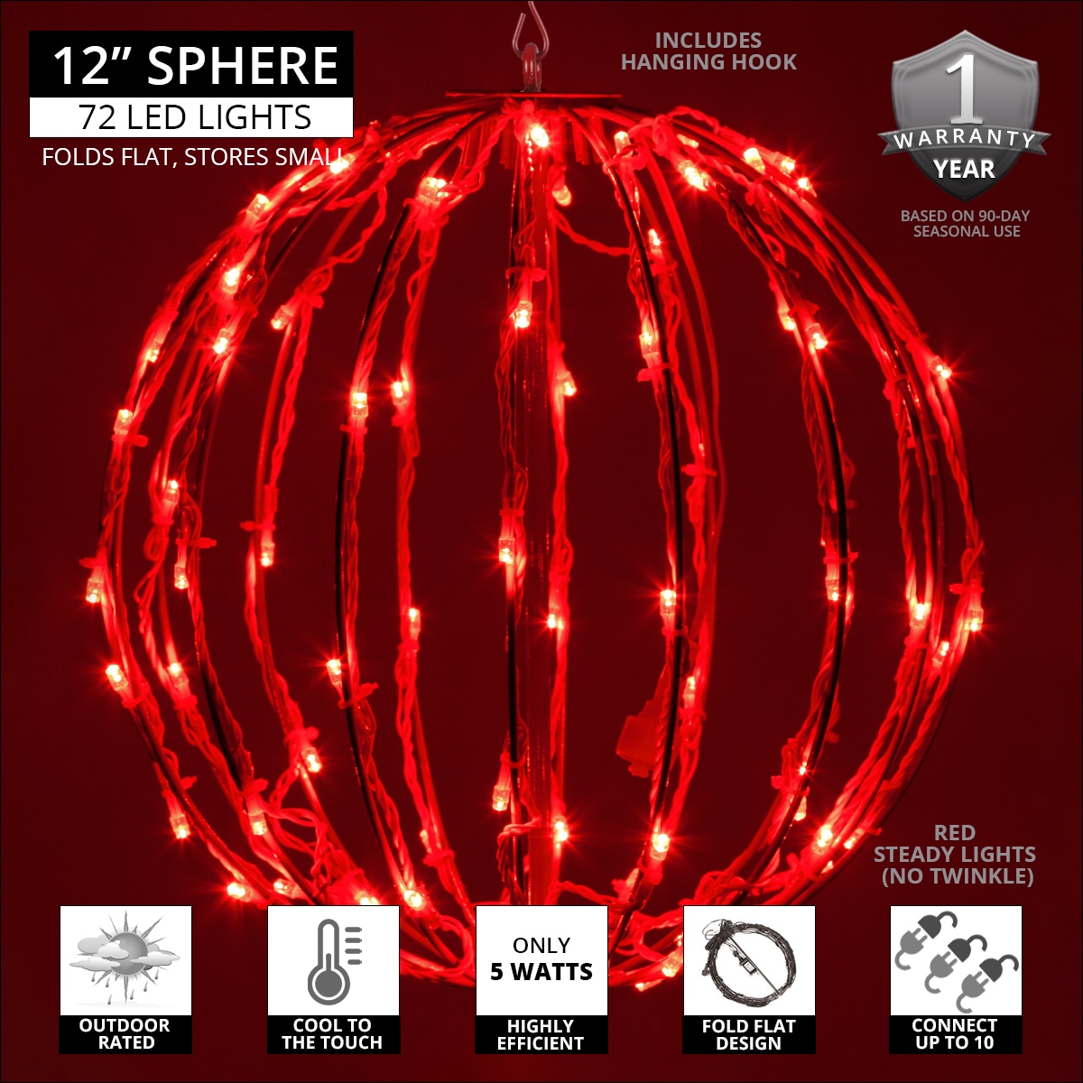 Wintergreen Lighting 80447 Outdoor-Christmas-Decor - View #3