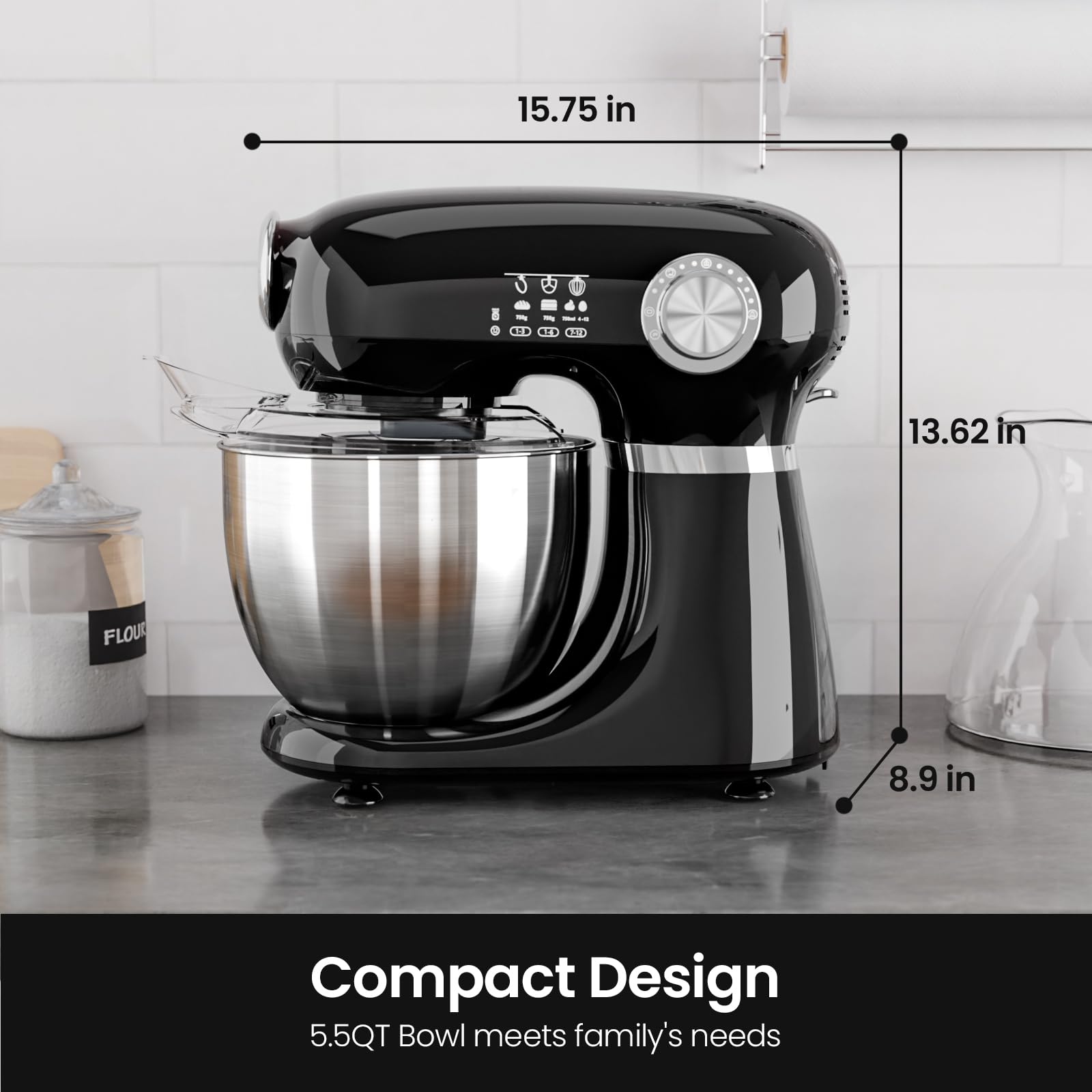 COWSAR LSSM-CF3715B Stand-Mixers - View #6