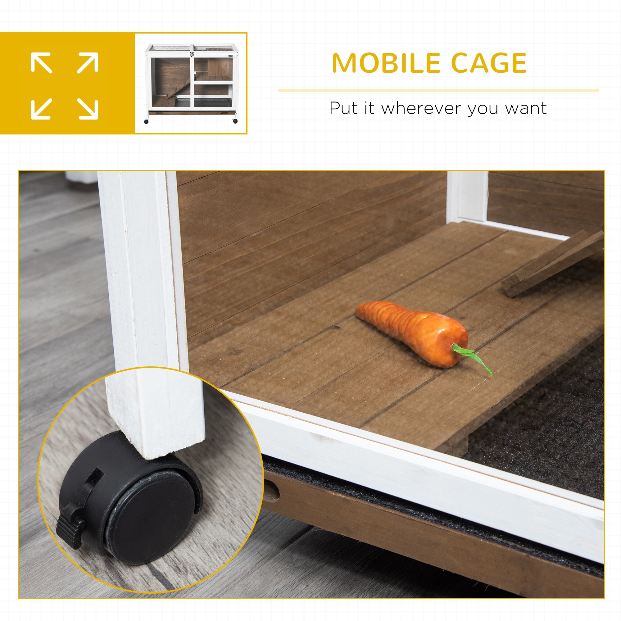 LUXEYARD DS-Y-W2225-P217665 Chicken-Coops-Rabbit-Hutches - View #4