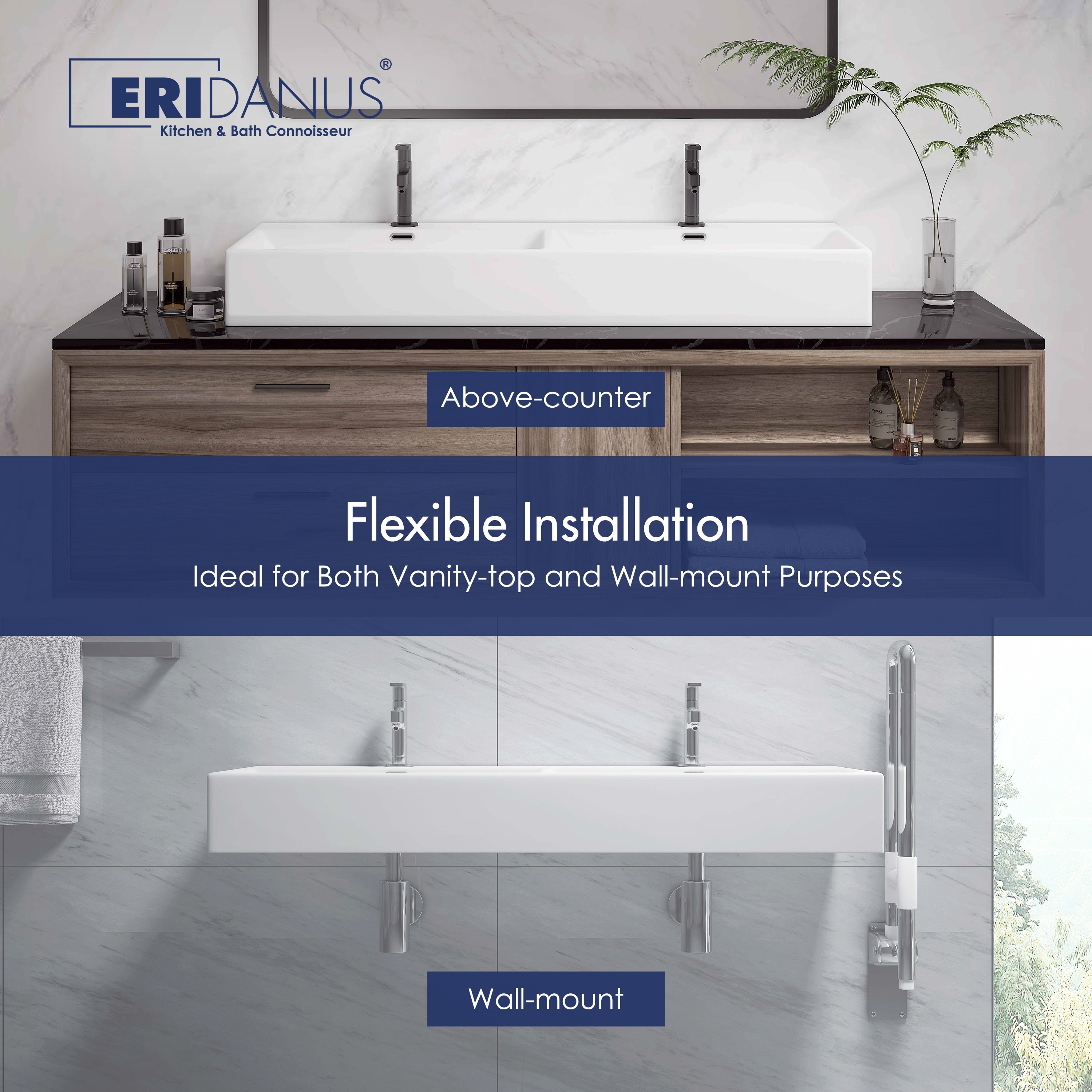 Eridanus ERI-WB-108D Bath-Sink - View #3