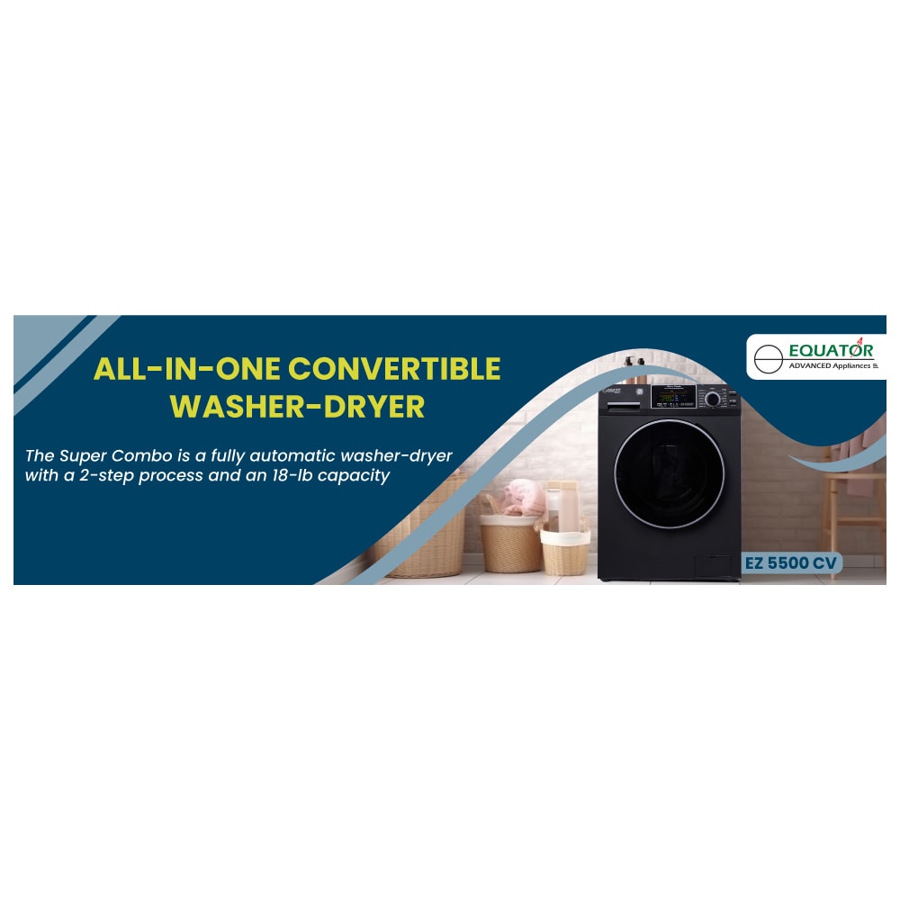 Equator Advanced Appliances EZ 5500 CV S/G Combination-Washers-Dryers - View #19