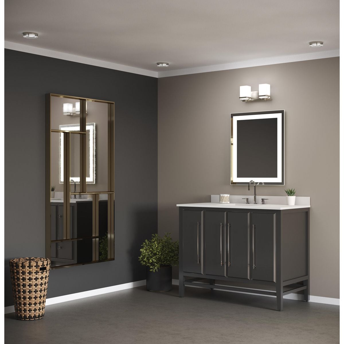 Progress Lighting P300455-030-30 Framed-Bath-Mirrors - View #7