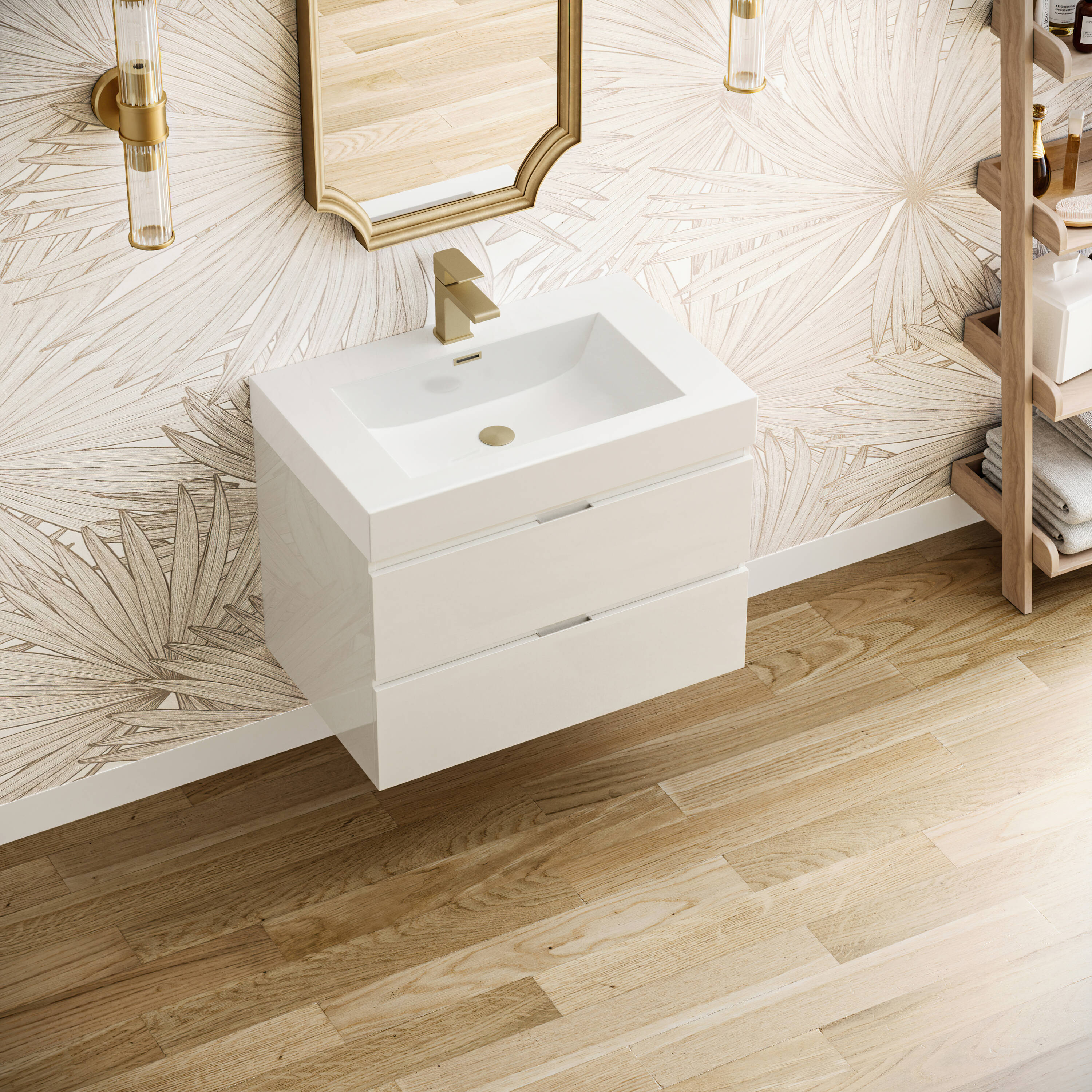 Fresca FCB8330WH-I Bath-Vanity-Combo - View #4