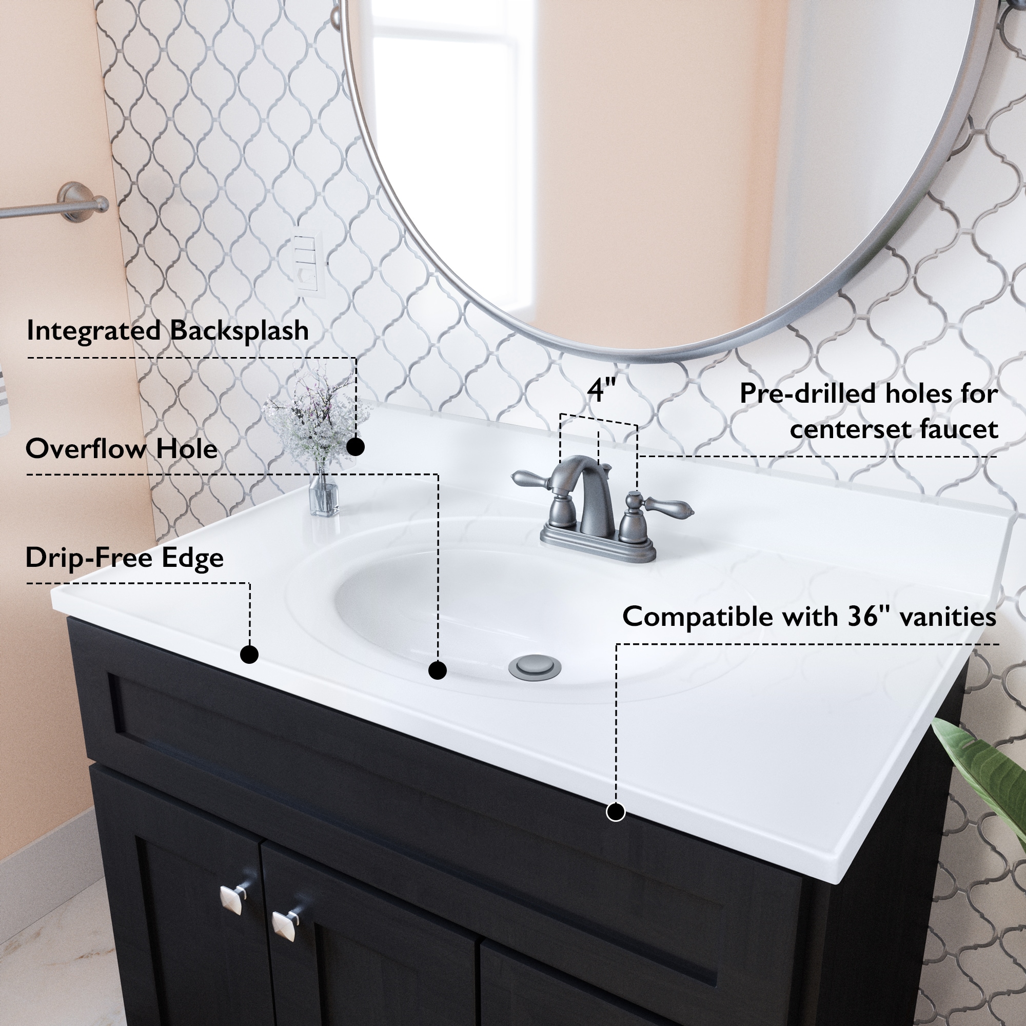 Design House 586248 Vanity-Tops - View #2
