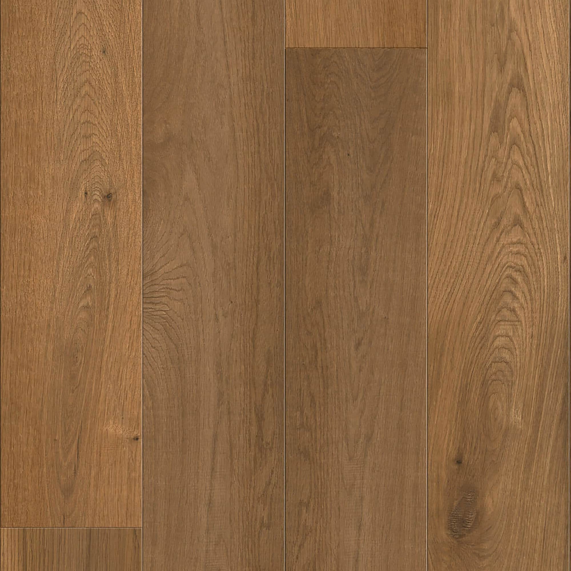 CALI 7204007300 Waterproof Core Wildwood Oak 7-15/32-in W x 11/32-in T x Varying Length Wirebrushed Waterproof Engineered Hardwood Flooring (23.31-sq ft)