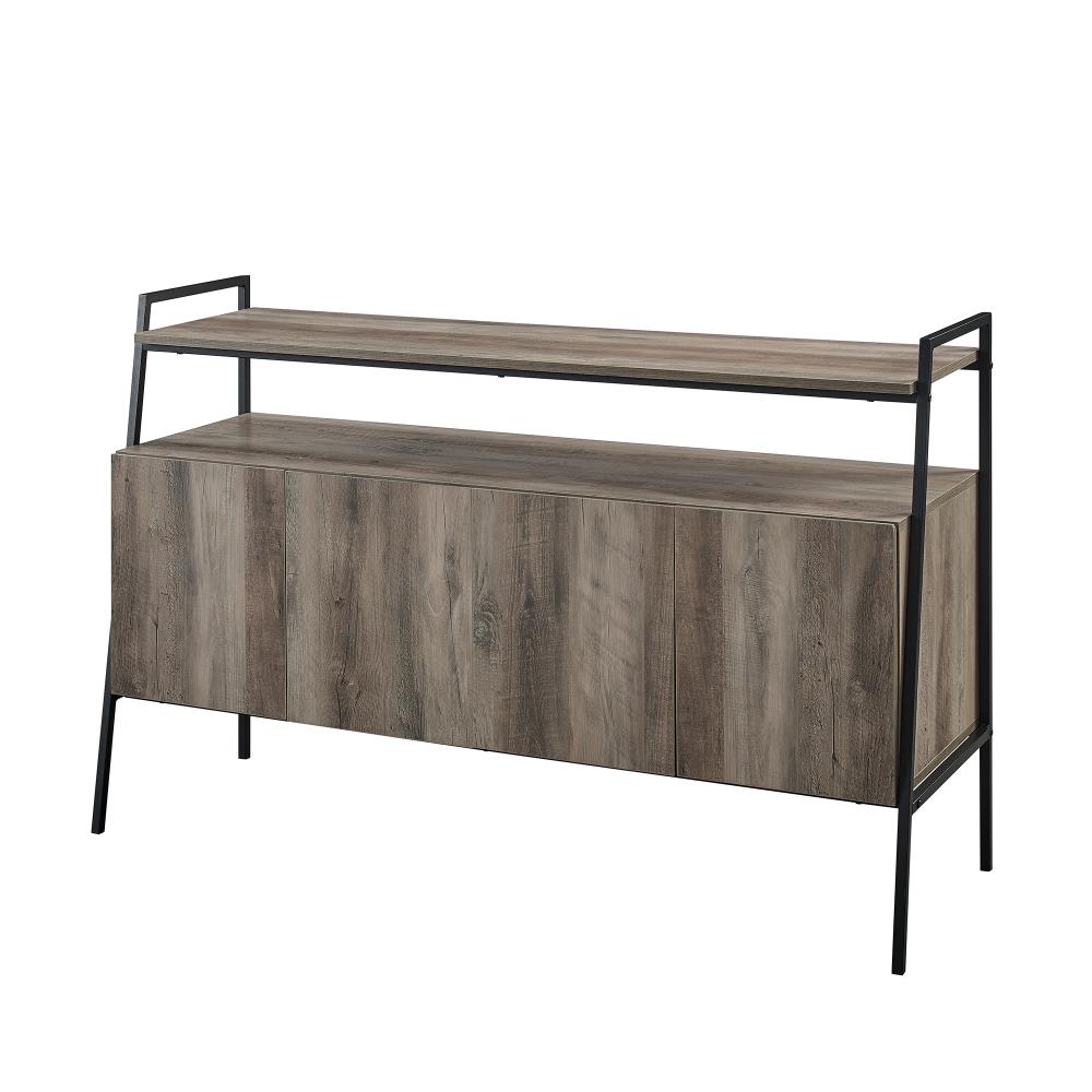 Grey Wash Tv Stand (accommodates Tvs Up To 55-in) At Lowes.com