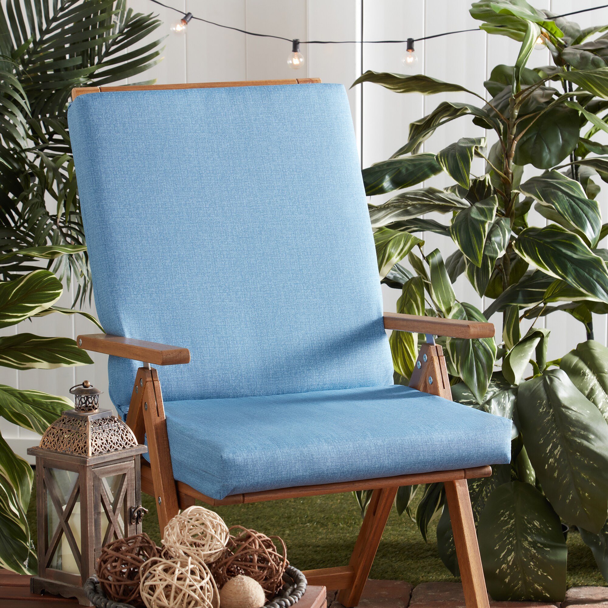 Greendale Home Fashions OP1900-DENIM Patio-Furniture-Cushions - View #2
