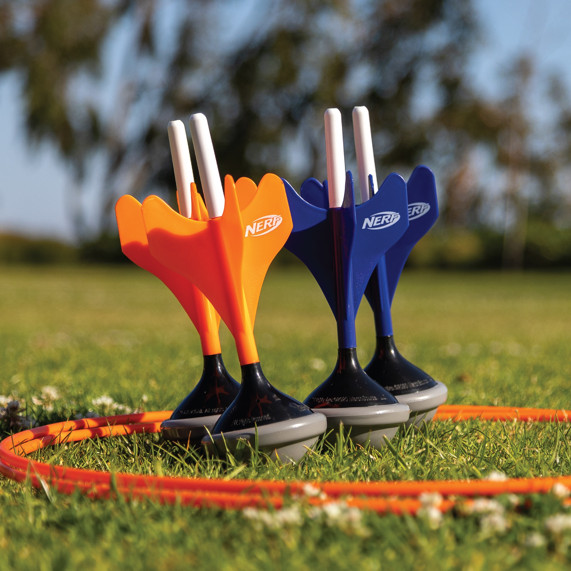 EastPoint Sports LIGHT-UP Lawn Darts Set Backyard Outdoor Day Night  Activity Gam