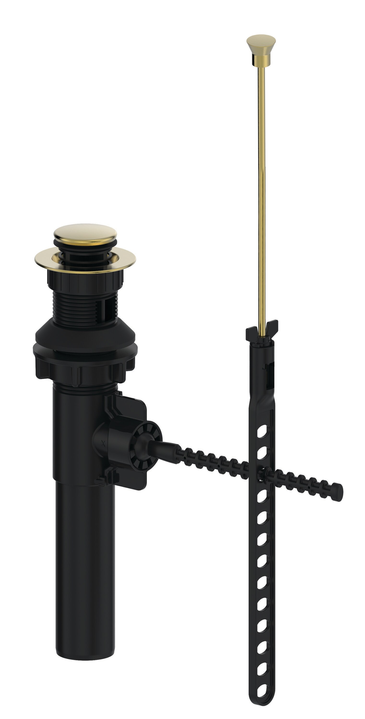 CMI 892-8214 Safeguard Drain Matte gold Bathroom Sink pop up drain kit