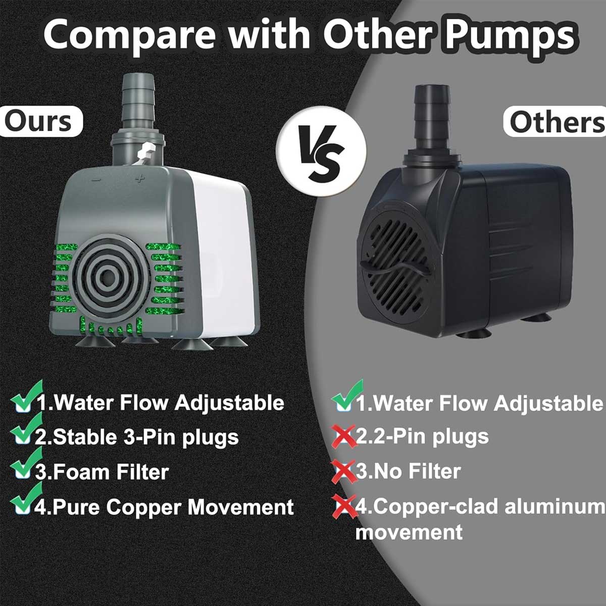 Aoibox LABAP2927 pumps - View #3