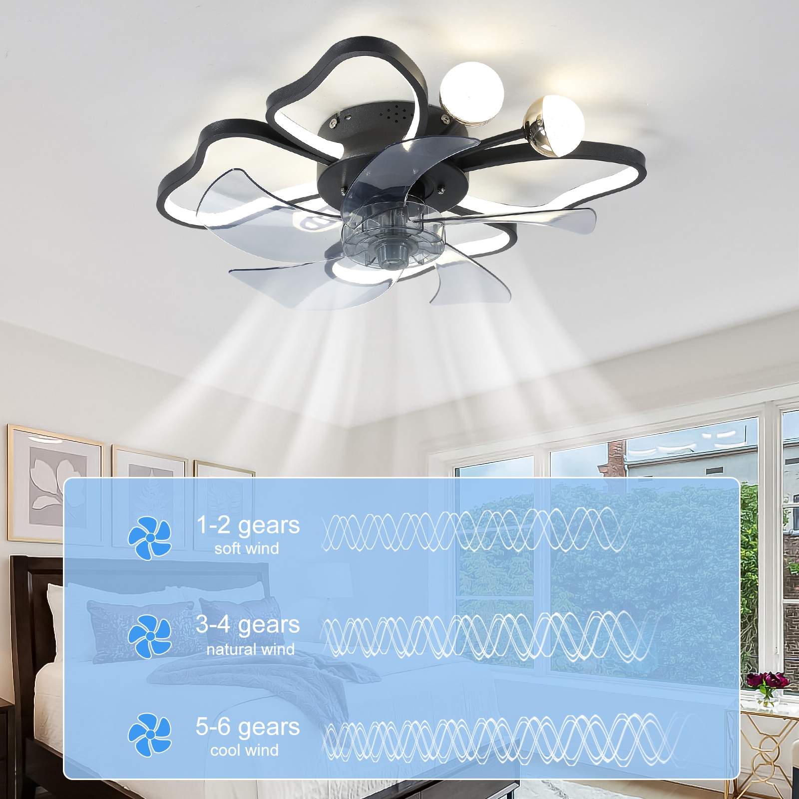 Mondawe GO-F20107-CT Ceiling-Fans - View #8