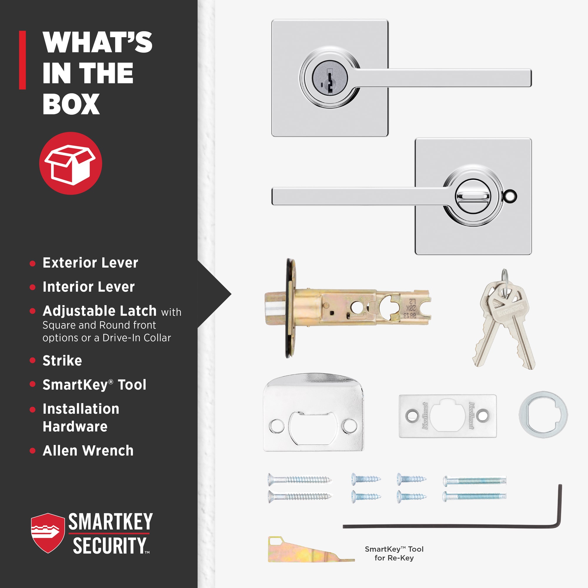 Kwikset 405CSL SQT 26 SMT Door-Handles - View #8