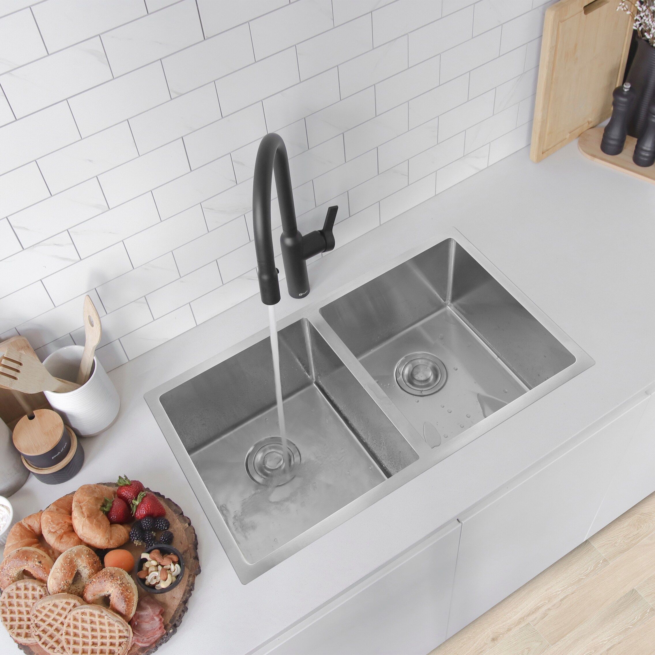 Stylish S-304TG1 Kitchen-Sinks - View #11