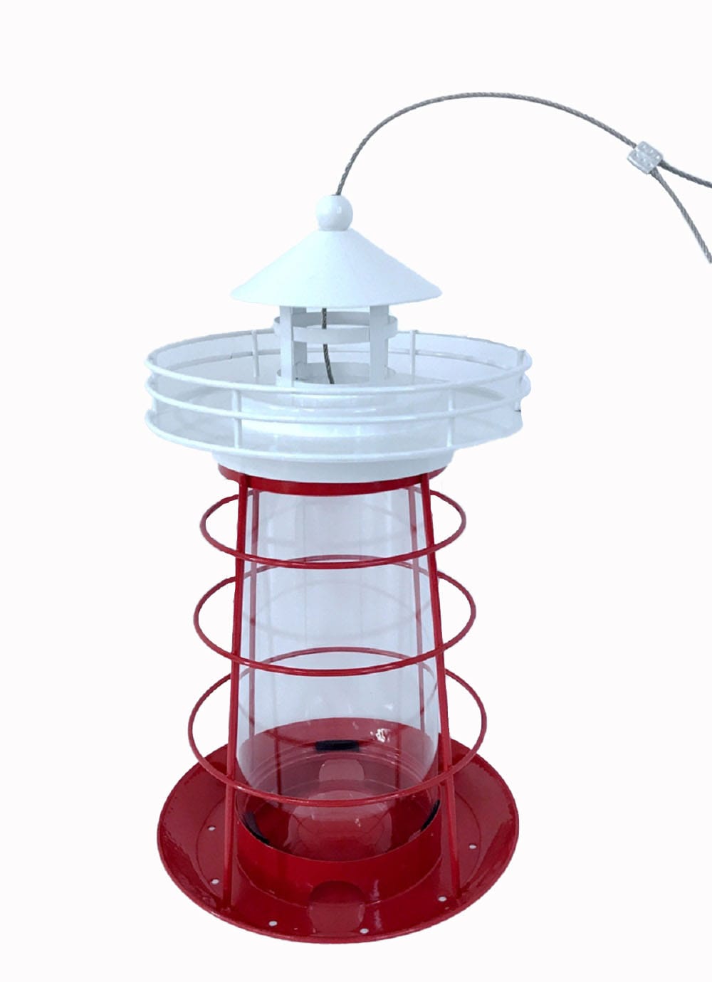 Backyard Glory 01-170338-20 Steel Hanging Hopper Bird feeder - 3-lbs