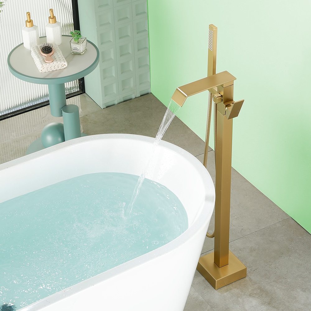 WELLFOR WASP002MB Roman-Tub-Faucets - View #3