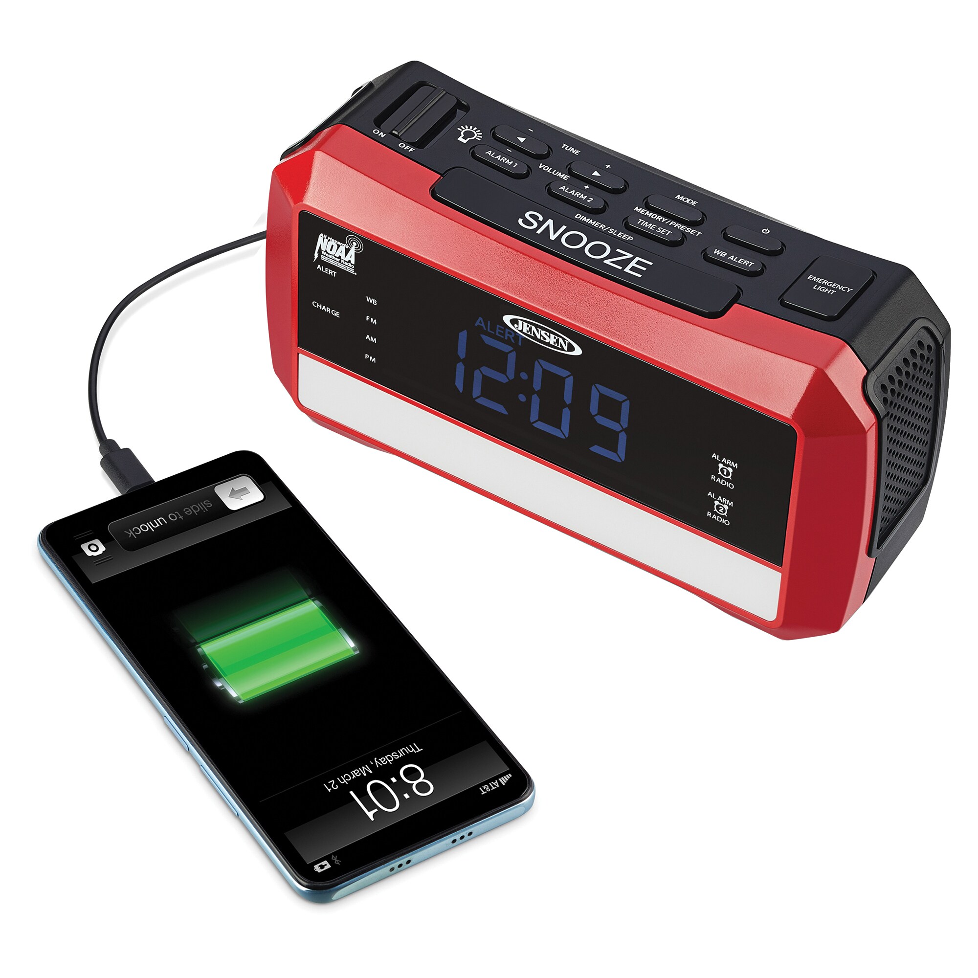 Jensen JENJEP775 Weather-Radio - View #3