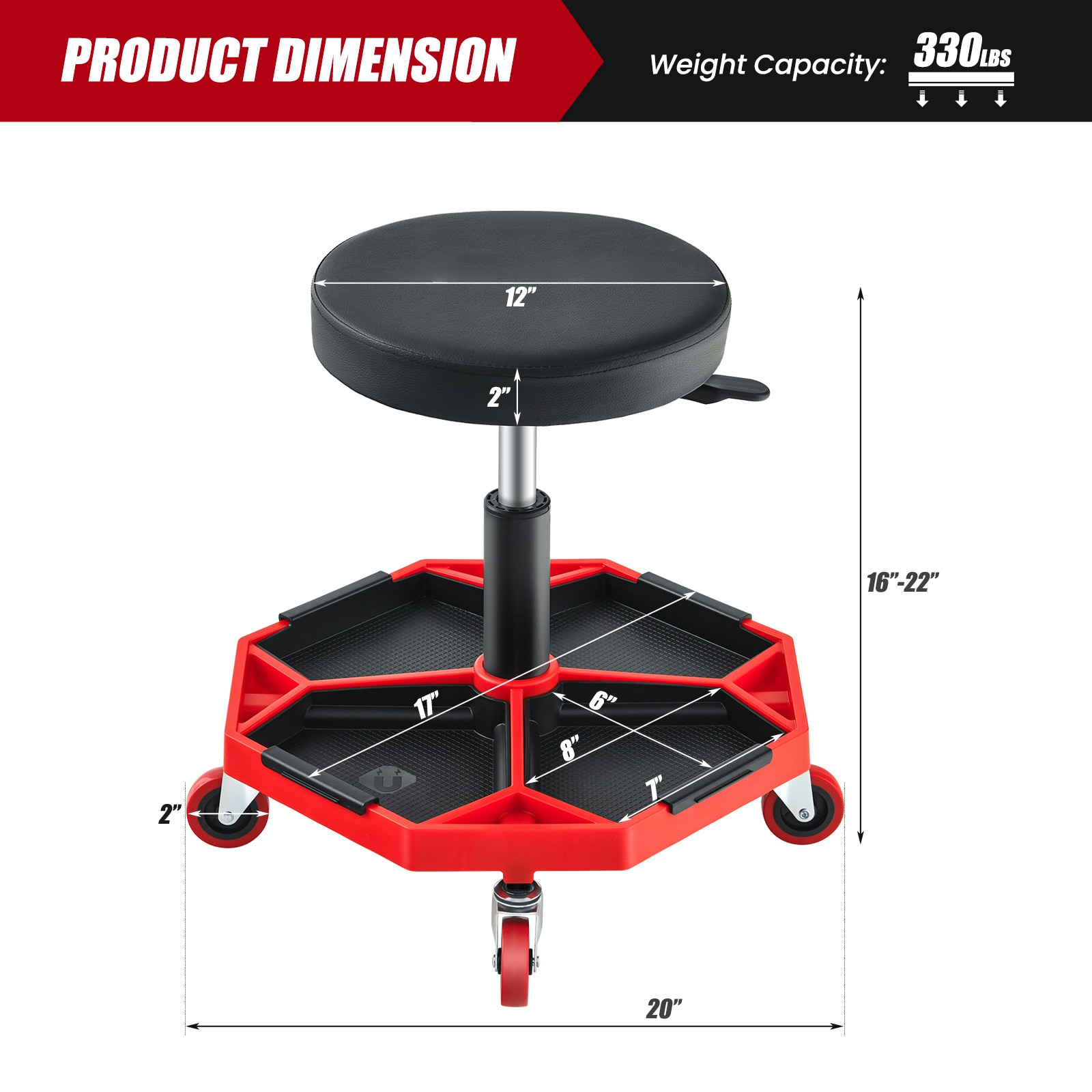 Slickblue D-CO-ER70001UA Creepers-Workseats - View #8