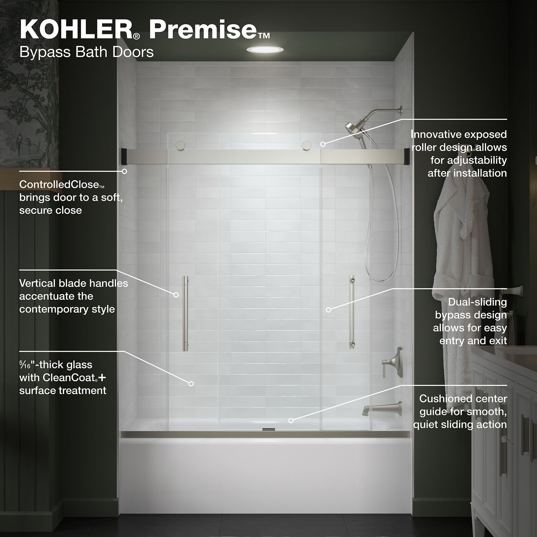 KOHLER 702476-8L-BNK Bathtub-Doors - View #6