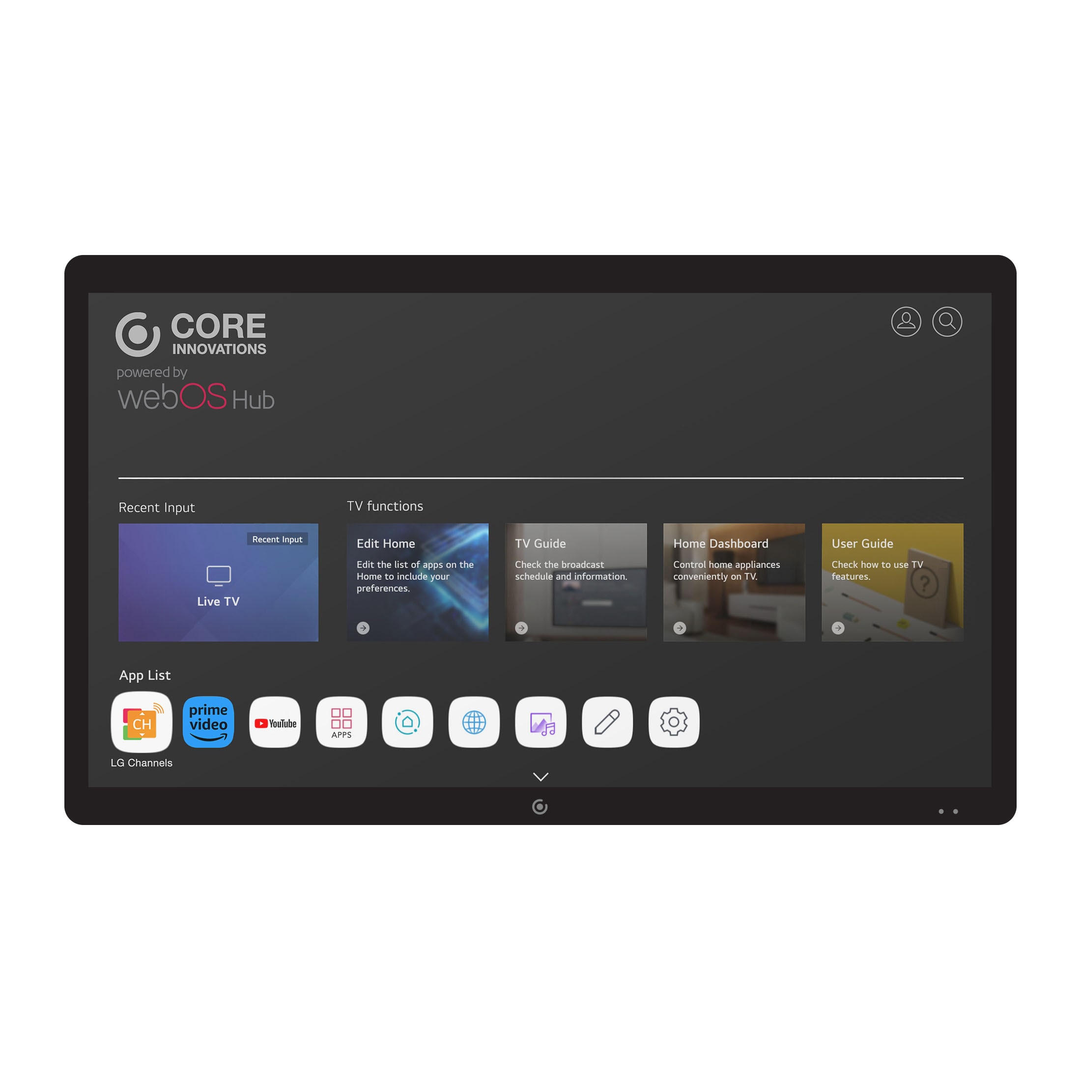 Core Innovations CRTV550SM Outdoor TV 55-in 2160p (4K) Smart LED Partial sun Flat screen Ultra HDTV