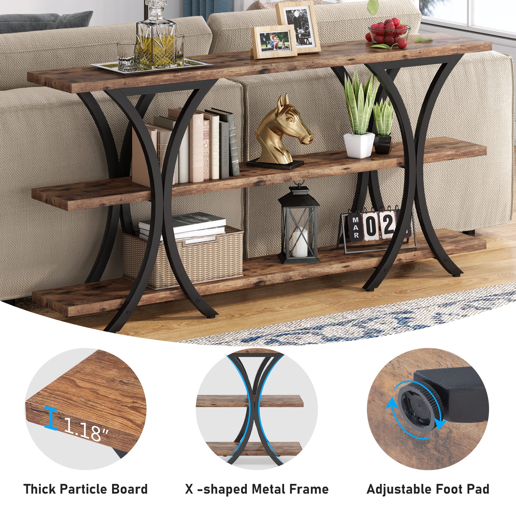 Fnova LWTJ-F1460 Console-Sofa-Tables - View #4