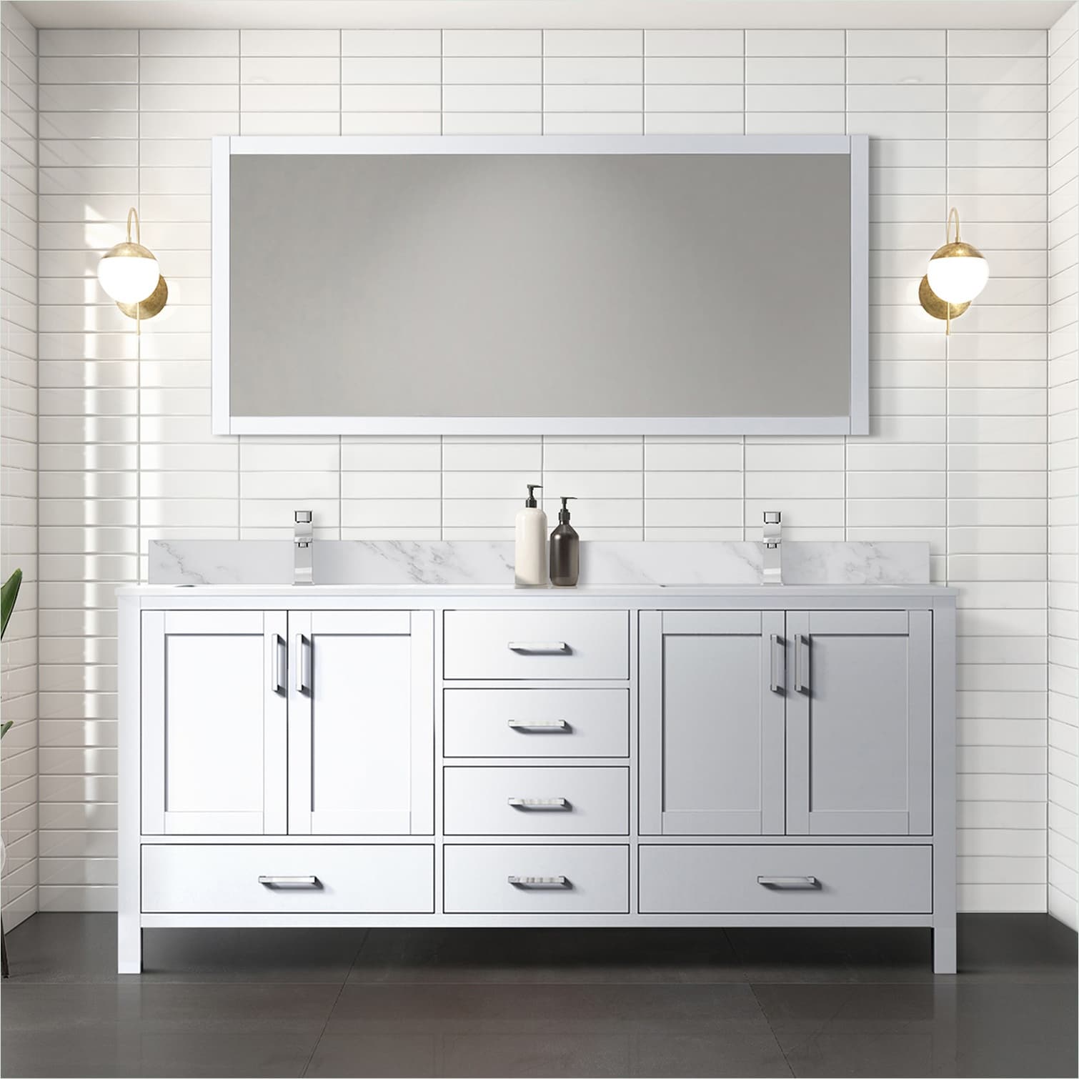 SunJet KTZ72B4TXHW0 Bath-Vanity-Combo - View #2