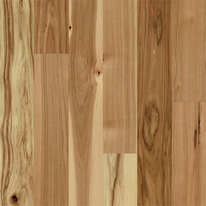 Bruce Hydropel Prefinished Natural Hickory Smooth Traditional Engineered Hardwood Flooring Sample In The Samples Department At Lowes Engineered Hardwood Flooring Sample